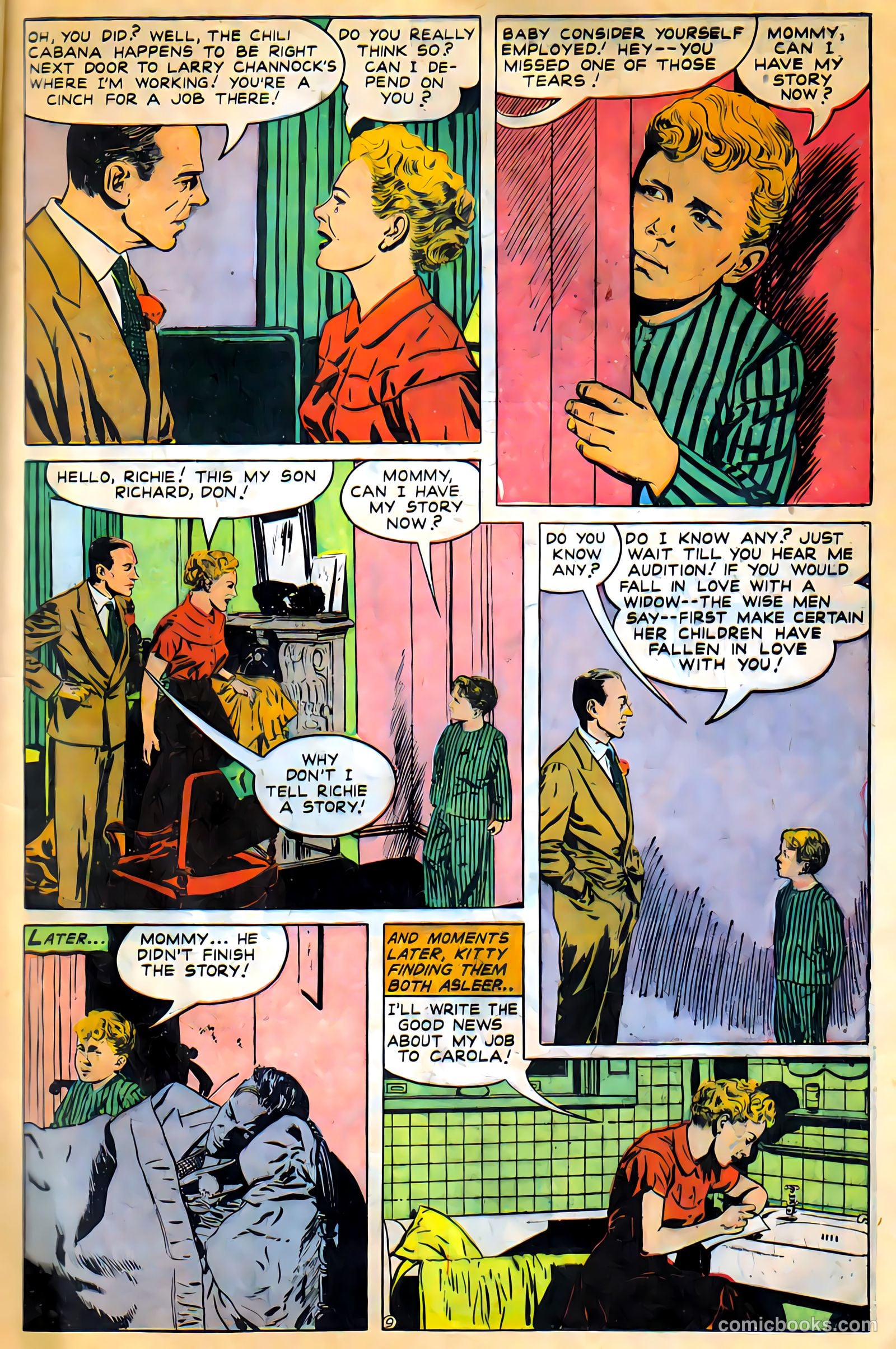 Movie Love #7 (1951) — page 11 of 52