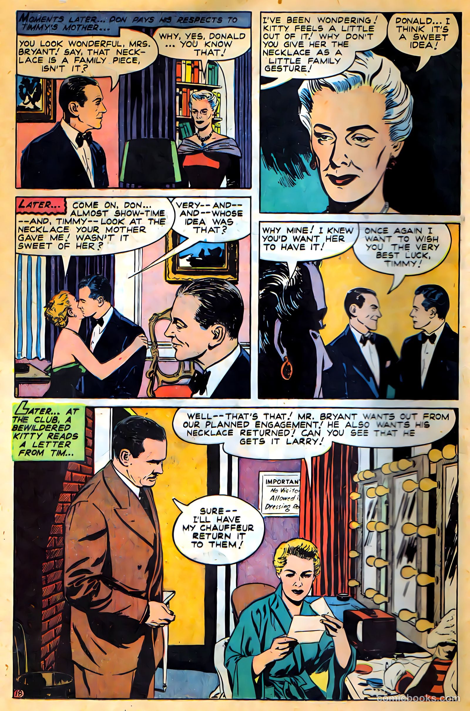 Movie Love #7 (1951) — page 20 of 52