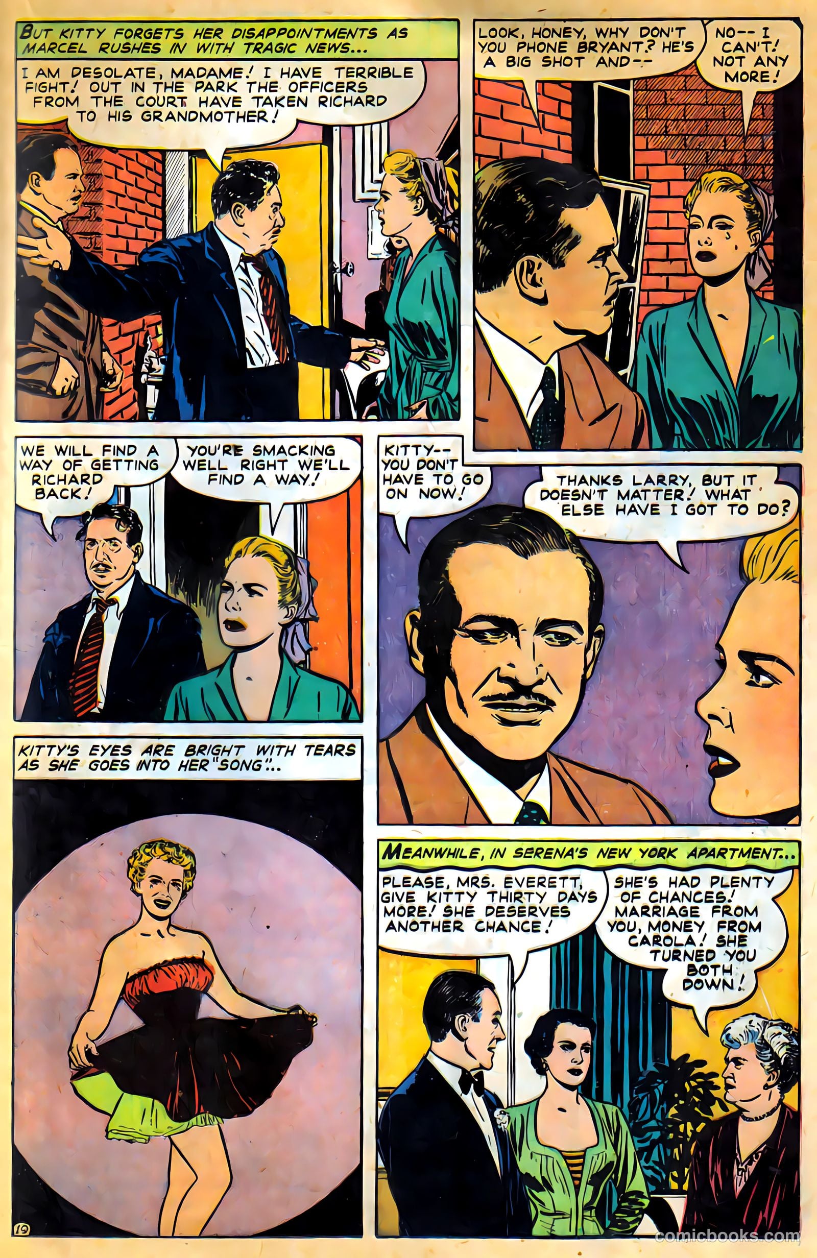 Movie Love #7 (1951) — page 21 of 52