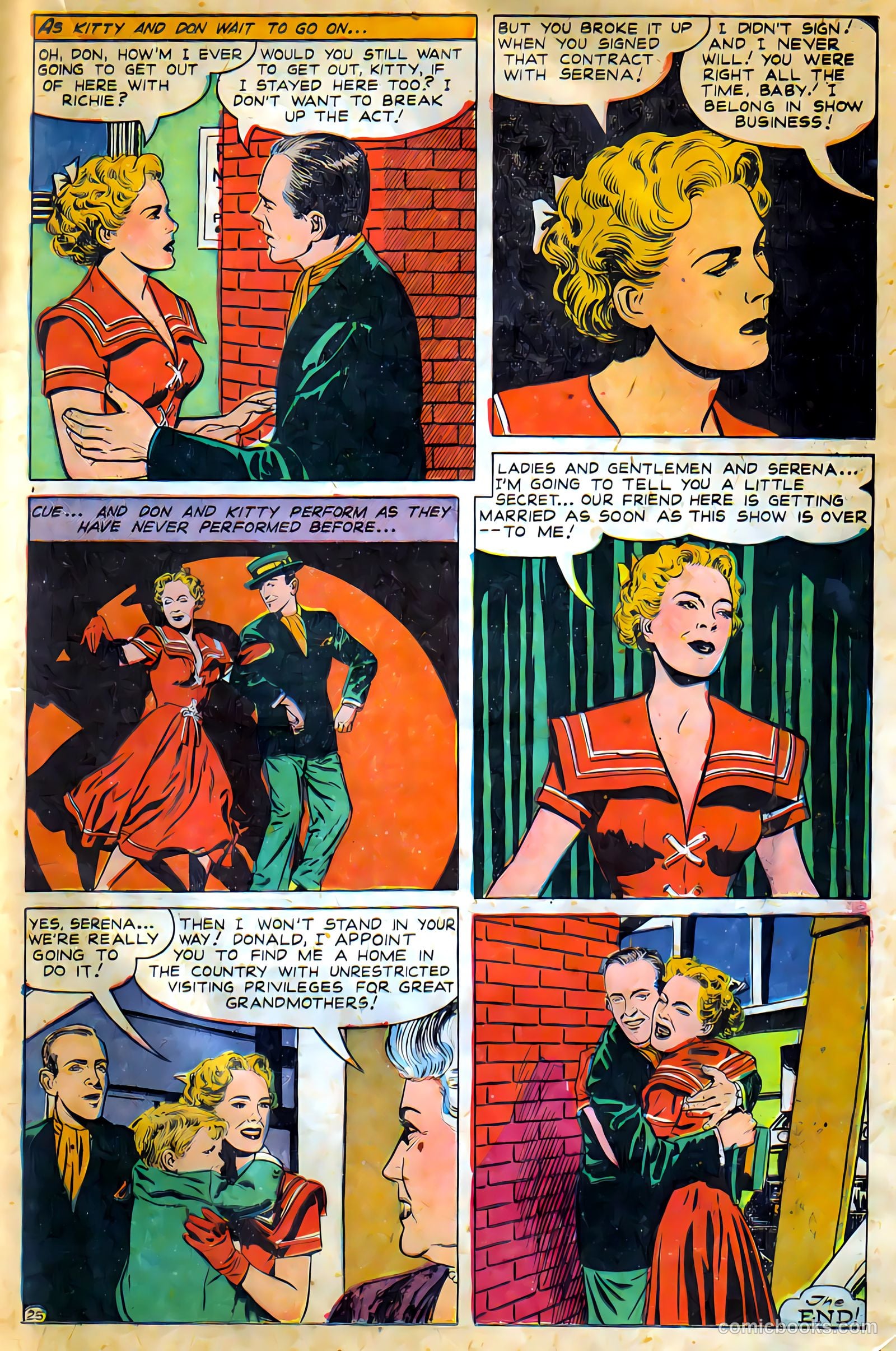 Movie Love #7 (1951) — page 27 of 52