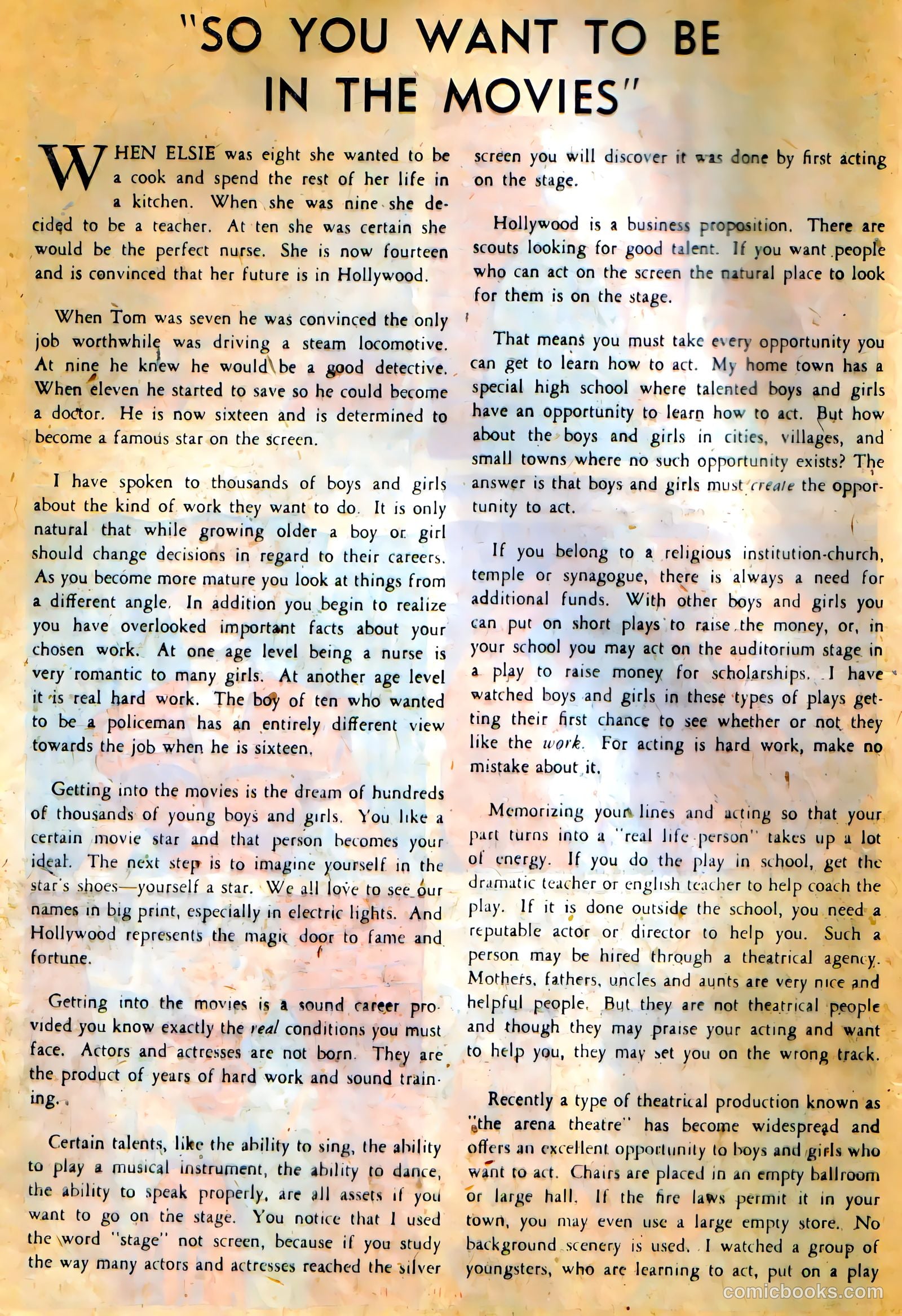 Movie Love #7 (1951) — page 28 of 52