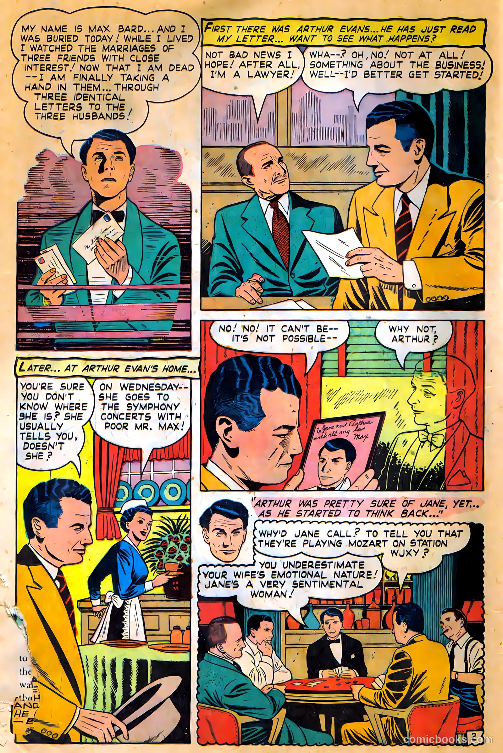 Movie Love #7 (1951) — page 32 of 52