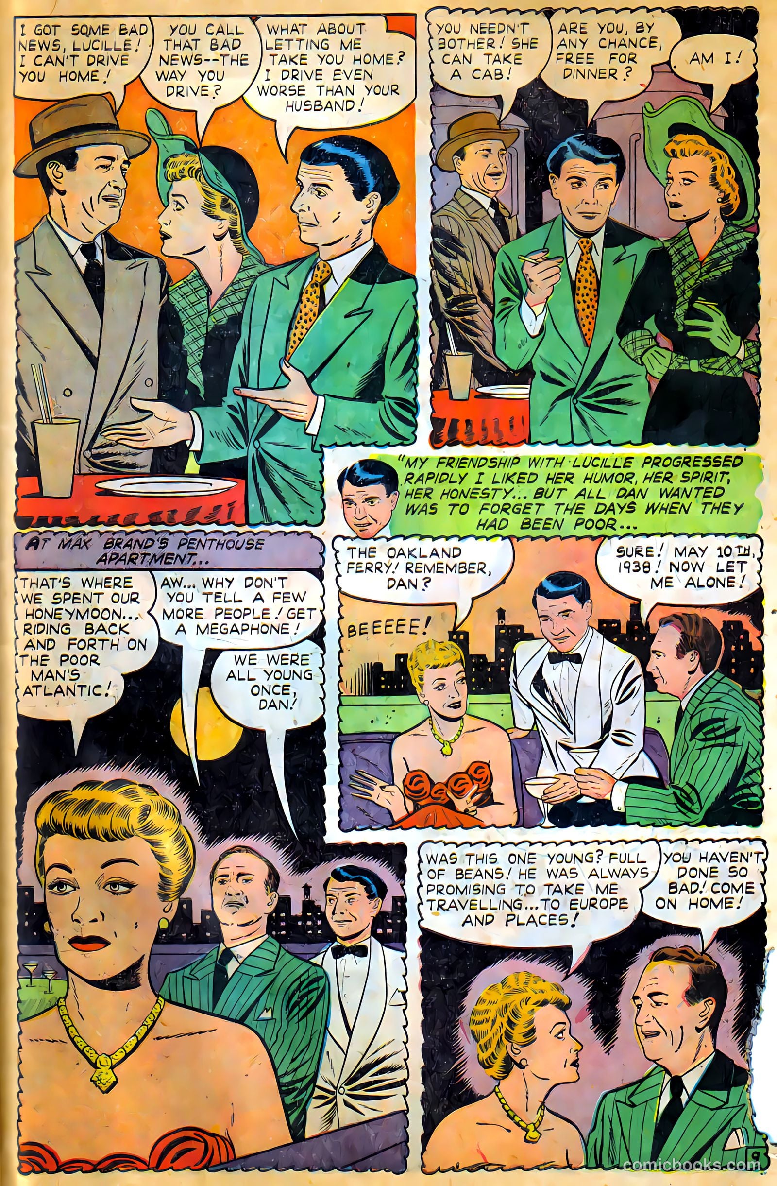 Movie Love #7 (1951) — page 39 of 52