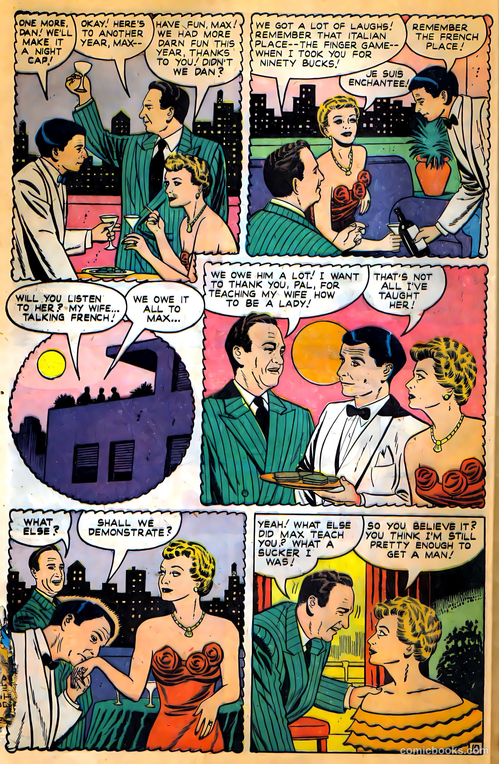 Movie Love #7 (1951) — page 40 of 52
