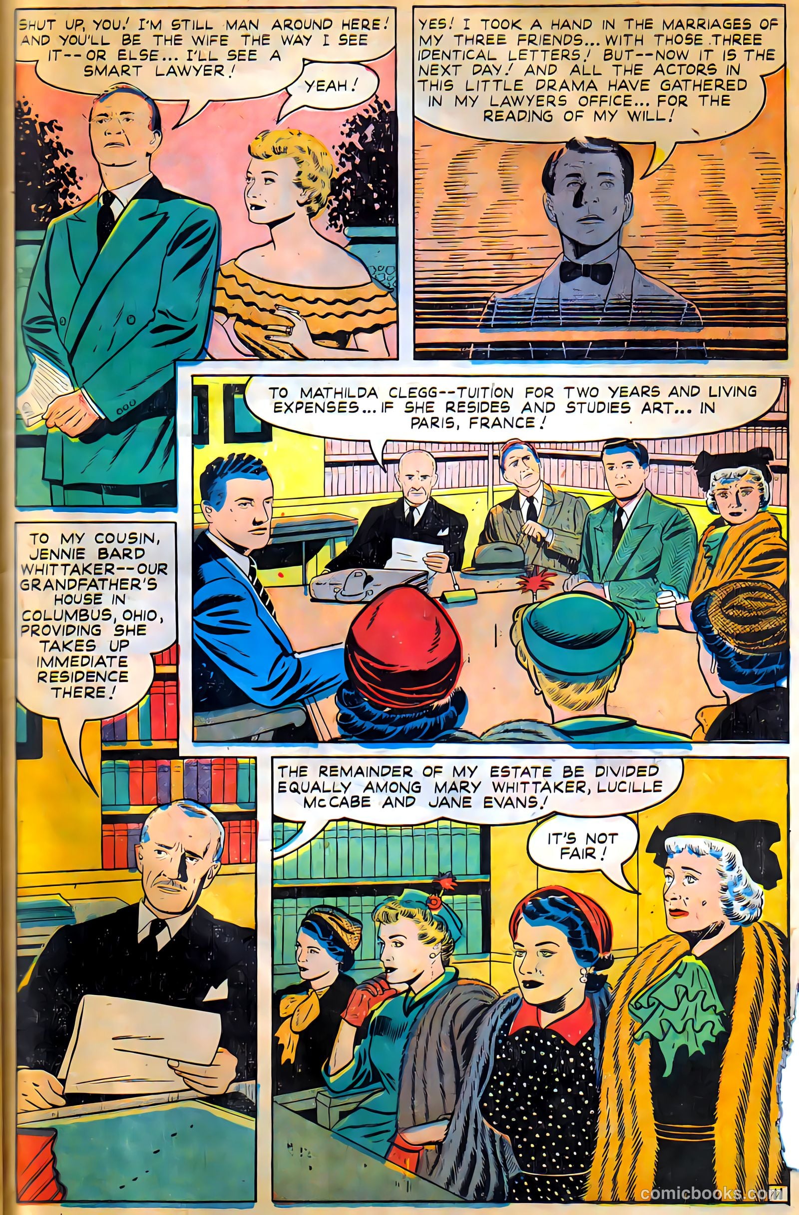 Movie Love #7 (1951) — page 41 of 52