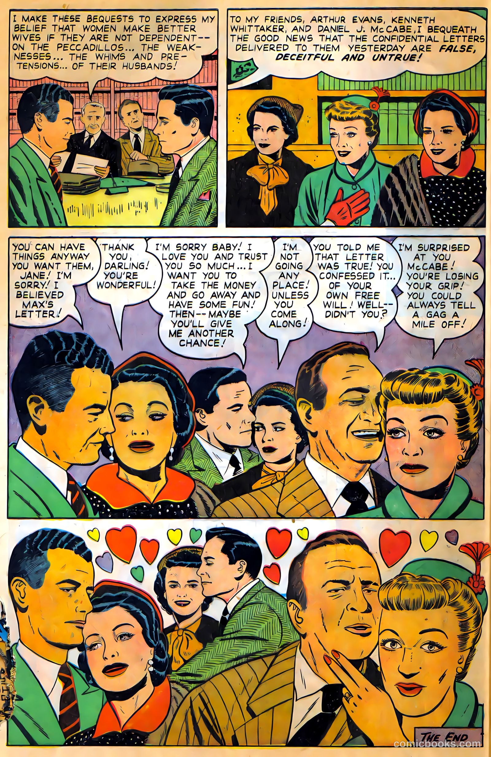 Movie Love #7 (1951) — page 42 of 52