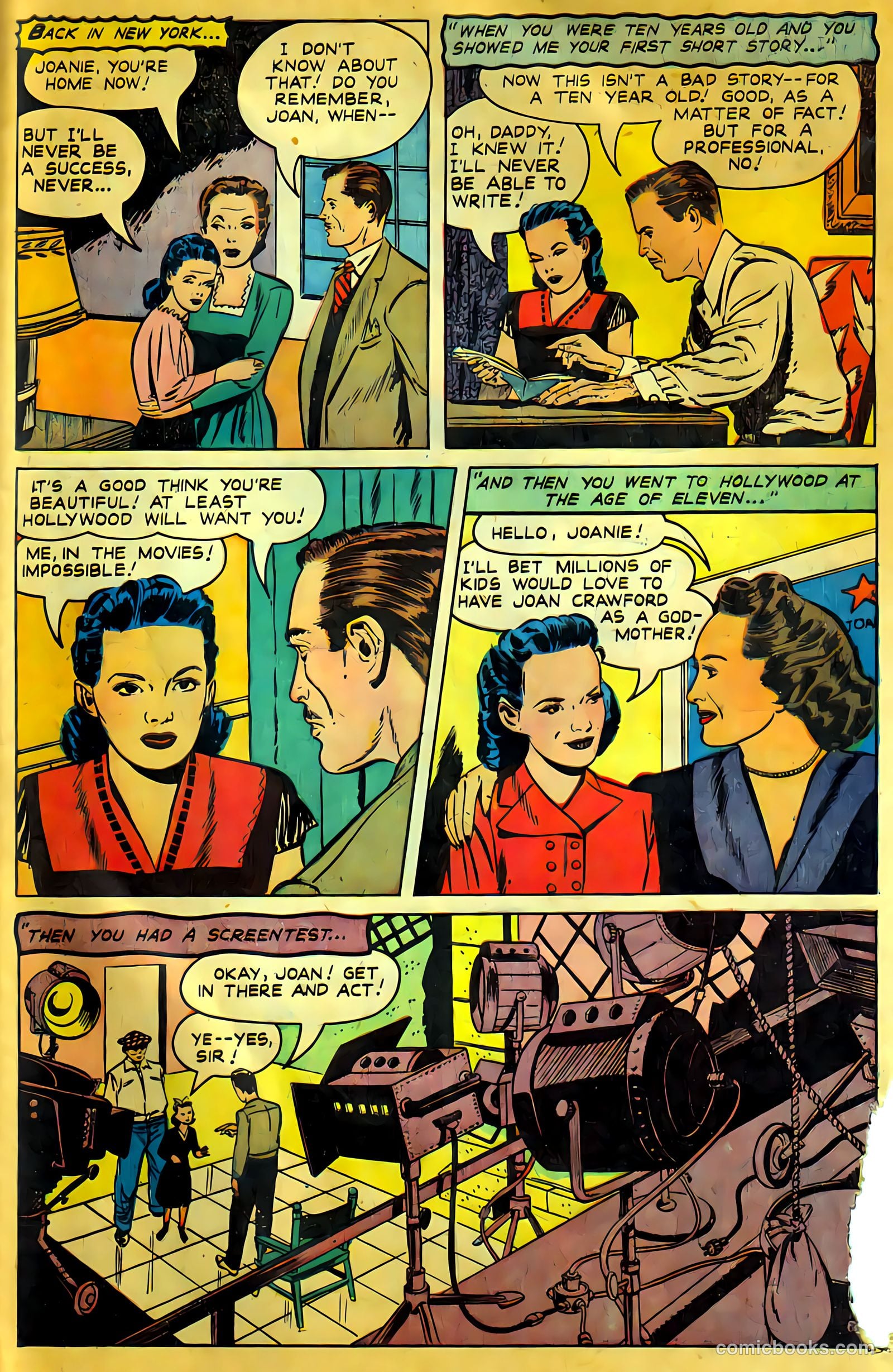 Movie Love #7 (1951) — page 45 of 52
