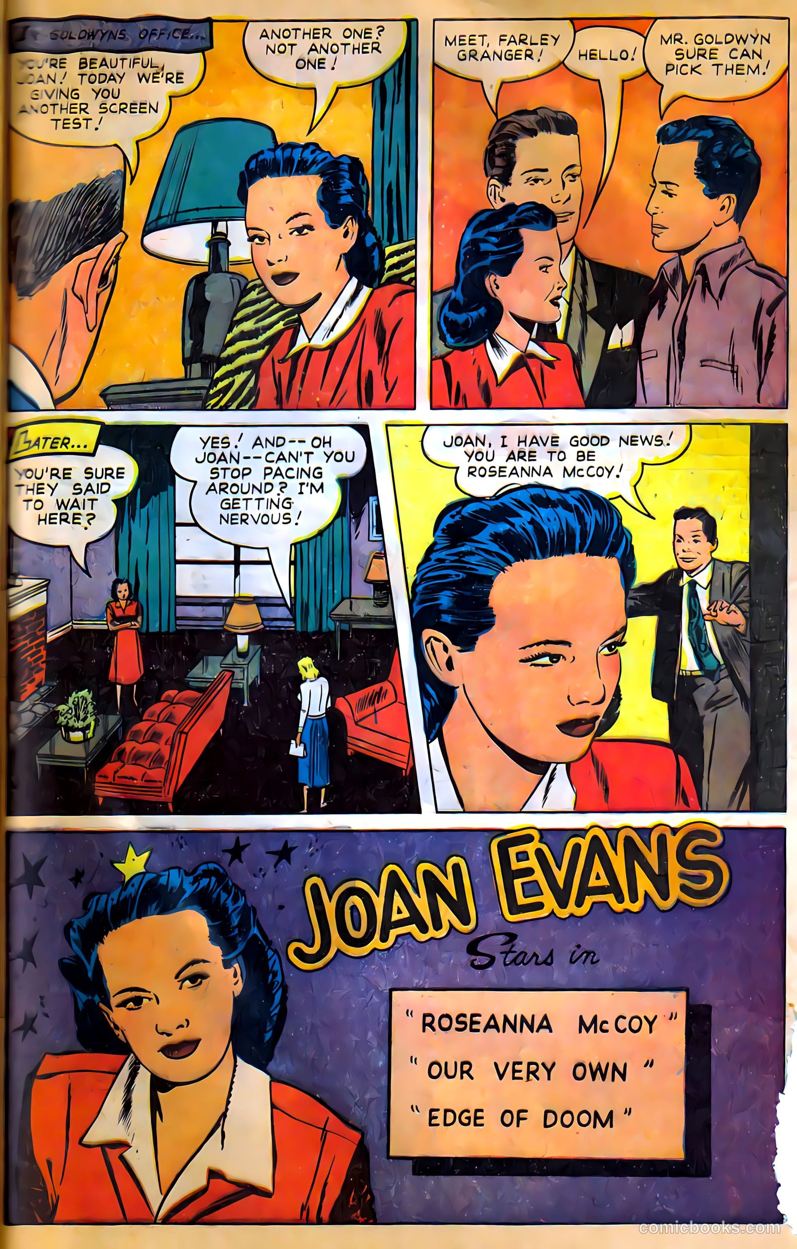 Movie Love #7 (1951) — page 49 of 52