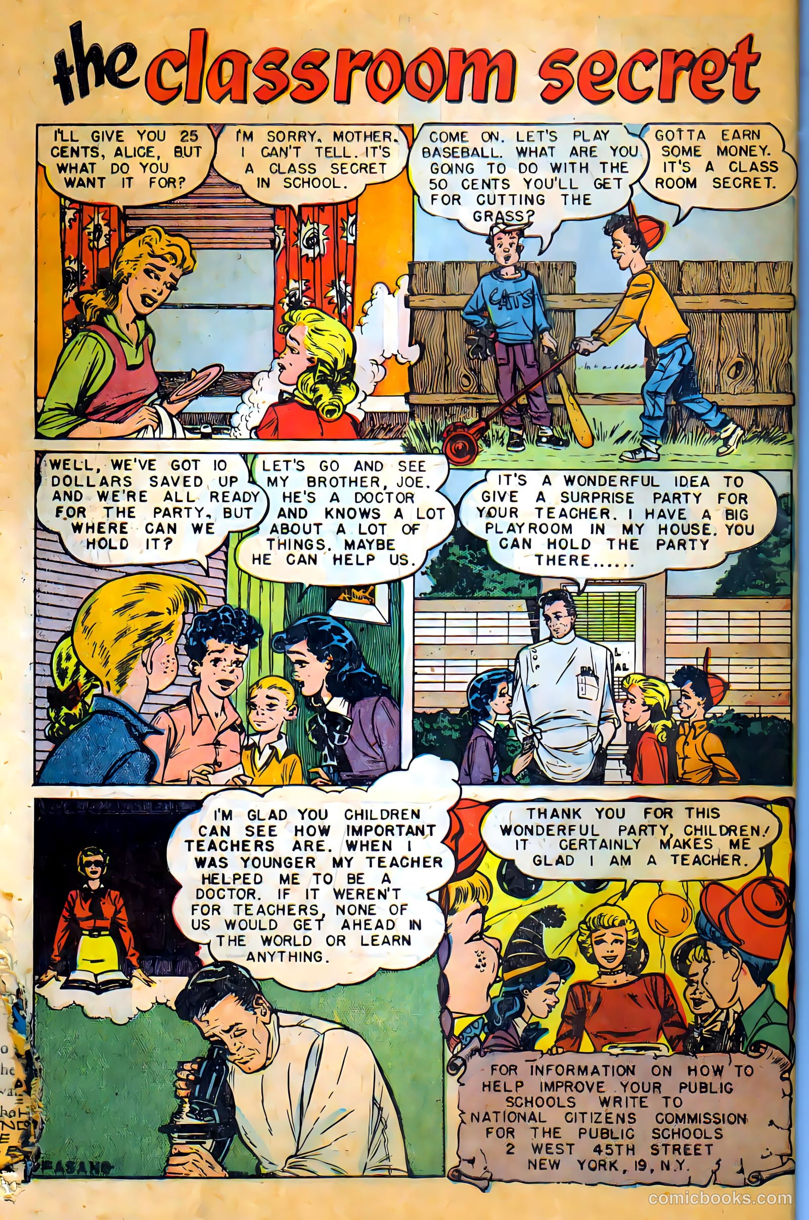 Movie Love #7 (1951) — page 50 of 52