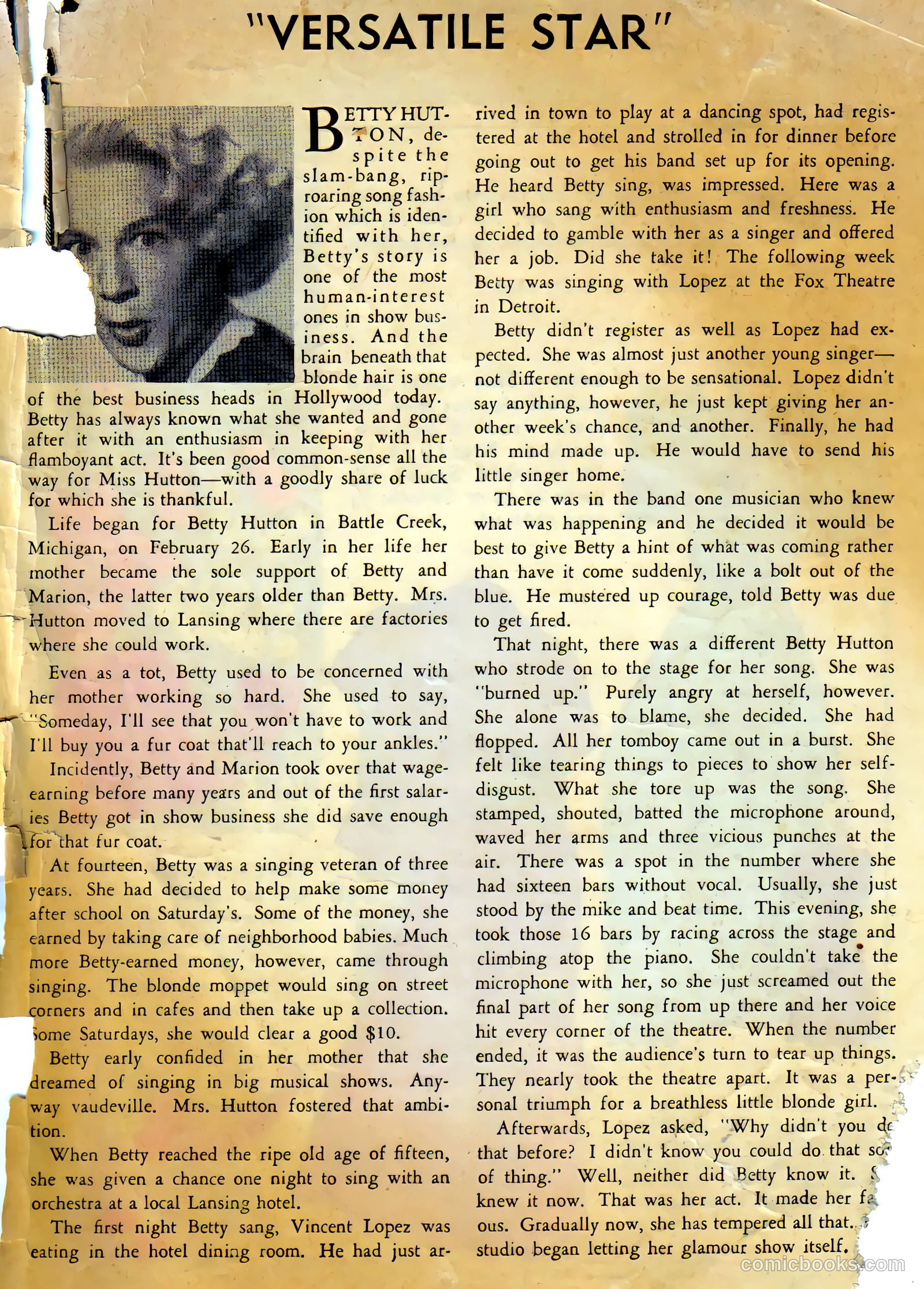Movie Love #7 (1951) — page 51 of 52
