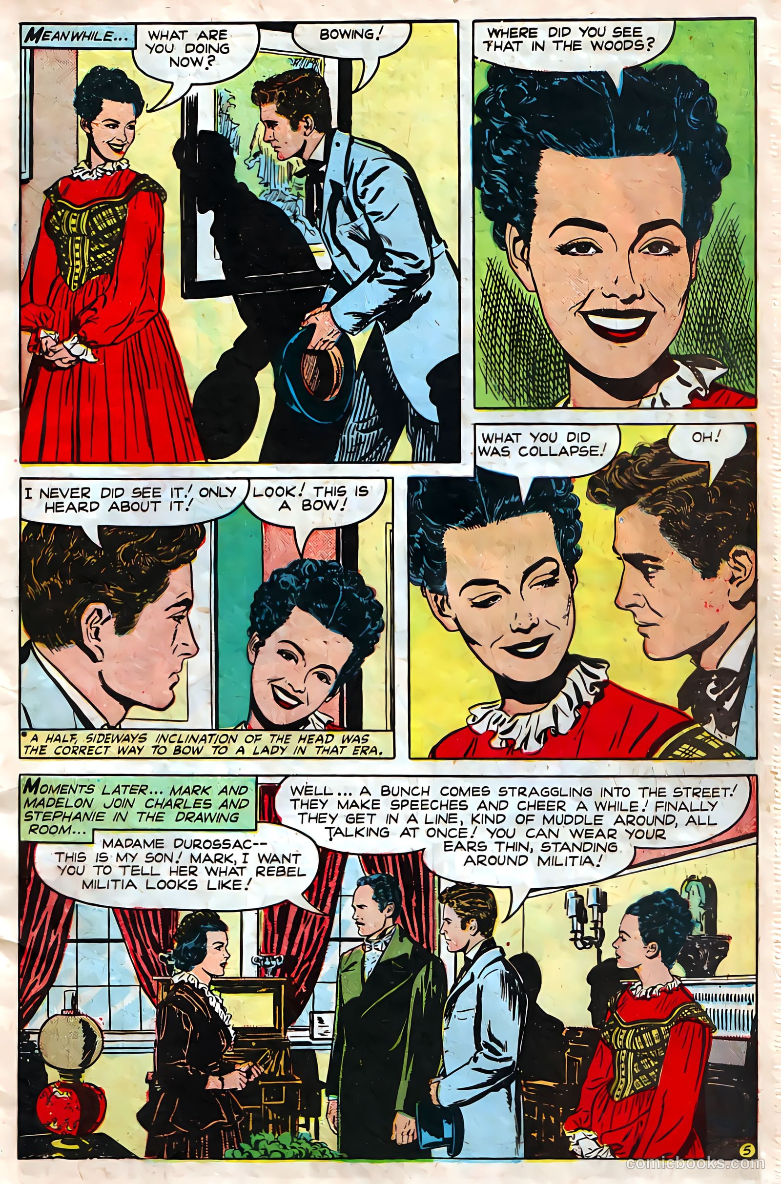 Movie Love #8 (1951) — page 7 of 53