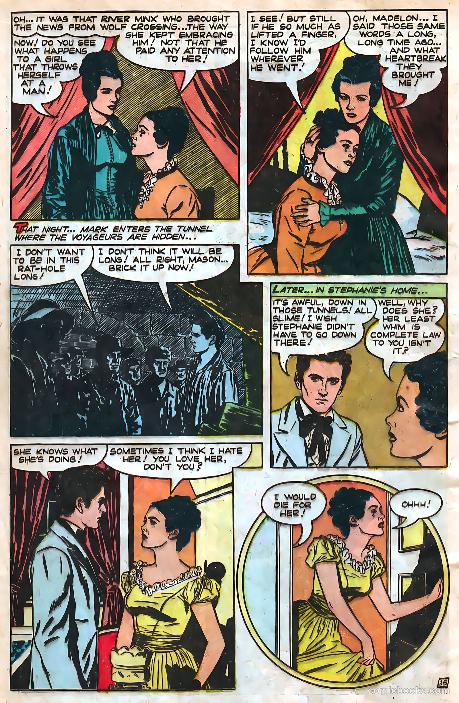 Movie Love #8 (1951) — page 18 of 53