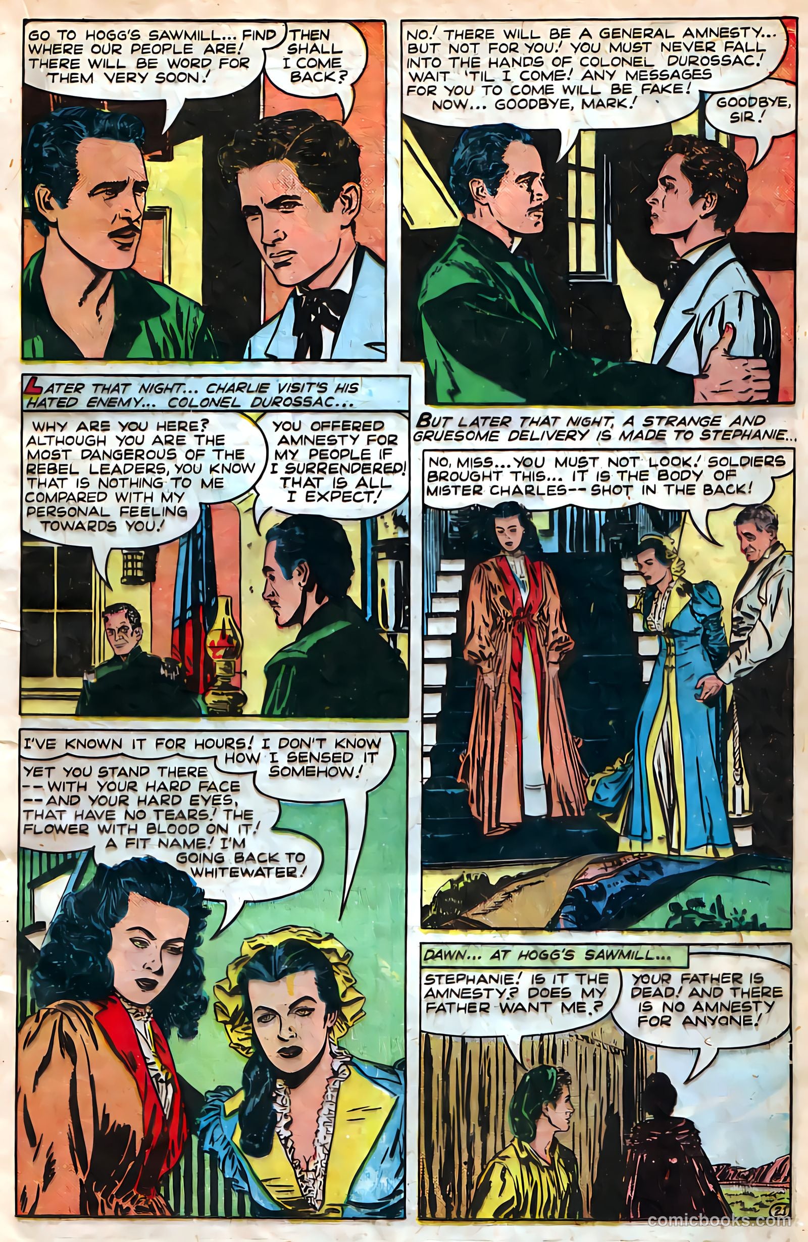 Movie Love #8 (1951) — page 23 of 53
