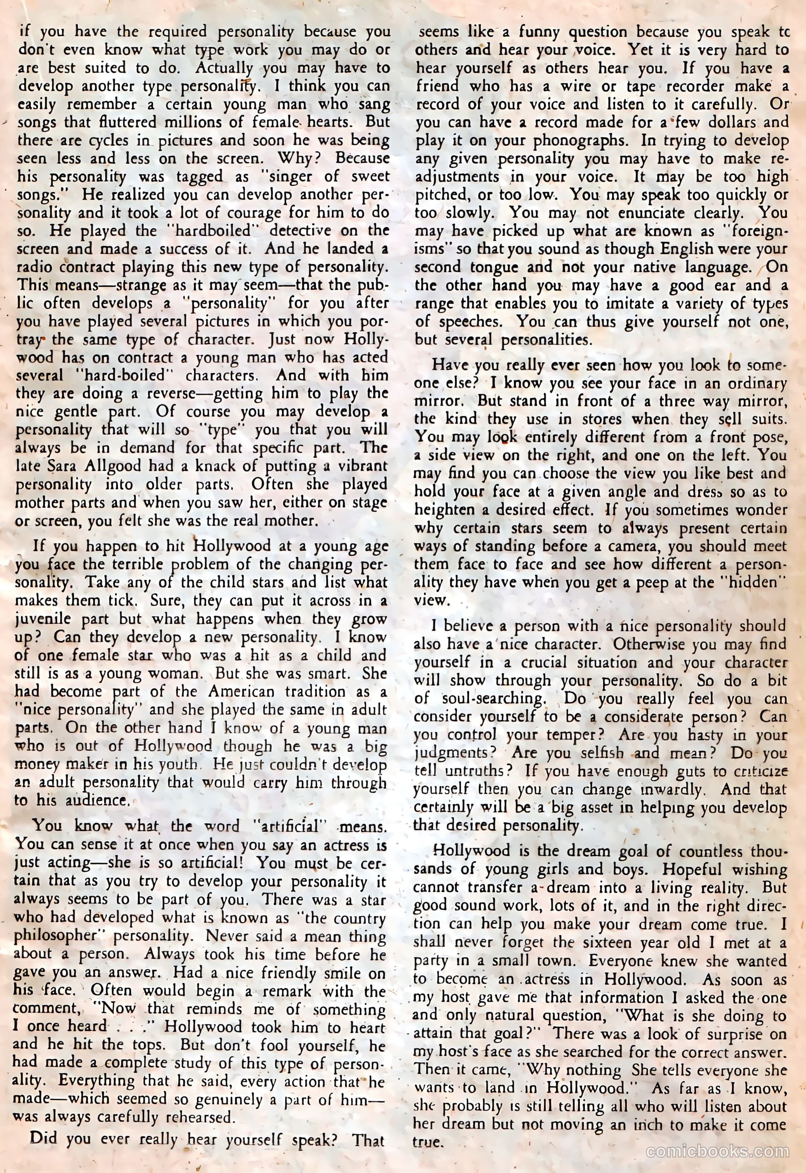 Movie Love #8 (1951) — page 29 of 53