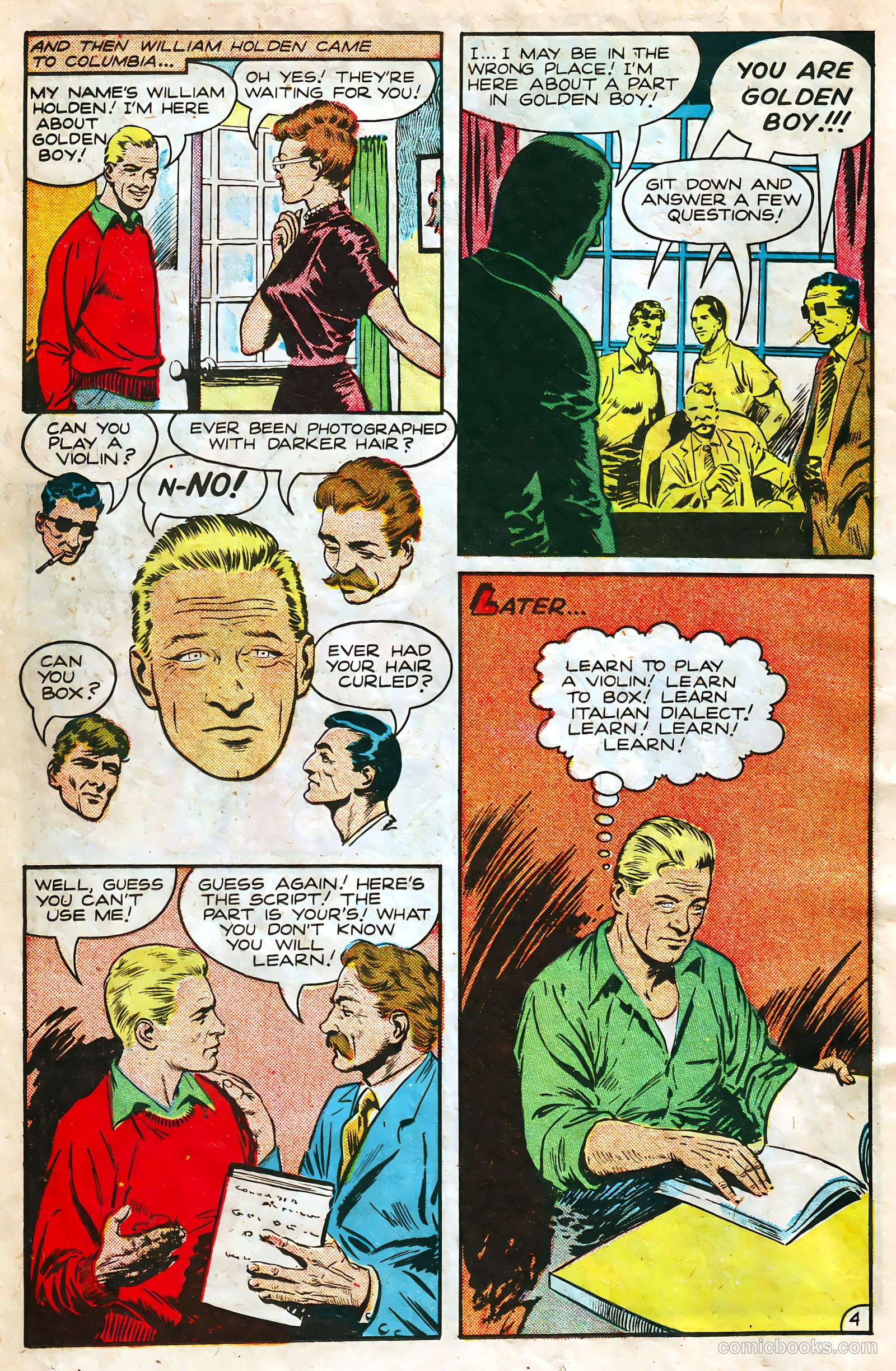 Movie Love #8 (1951) — page 34 of 53