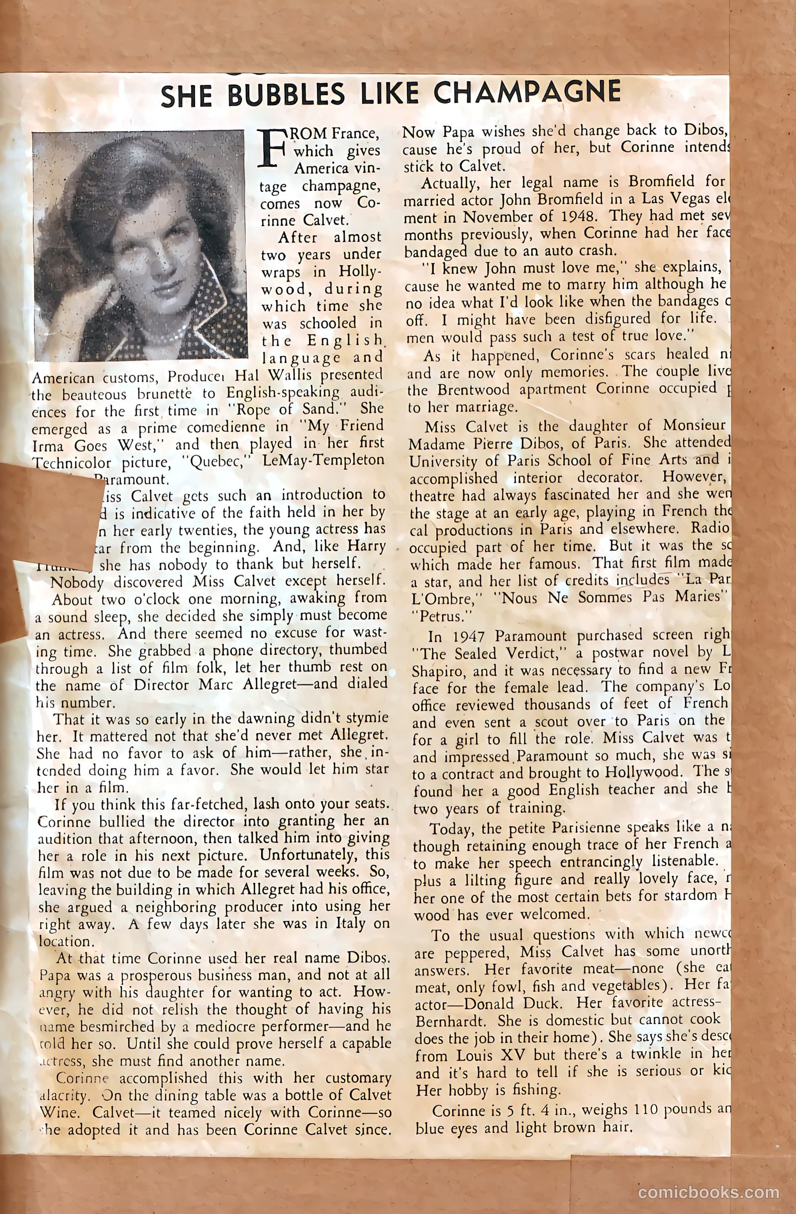 Movie Love #8 (1951) — page 51 of 53