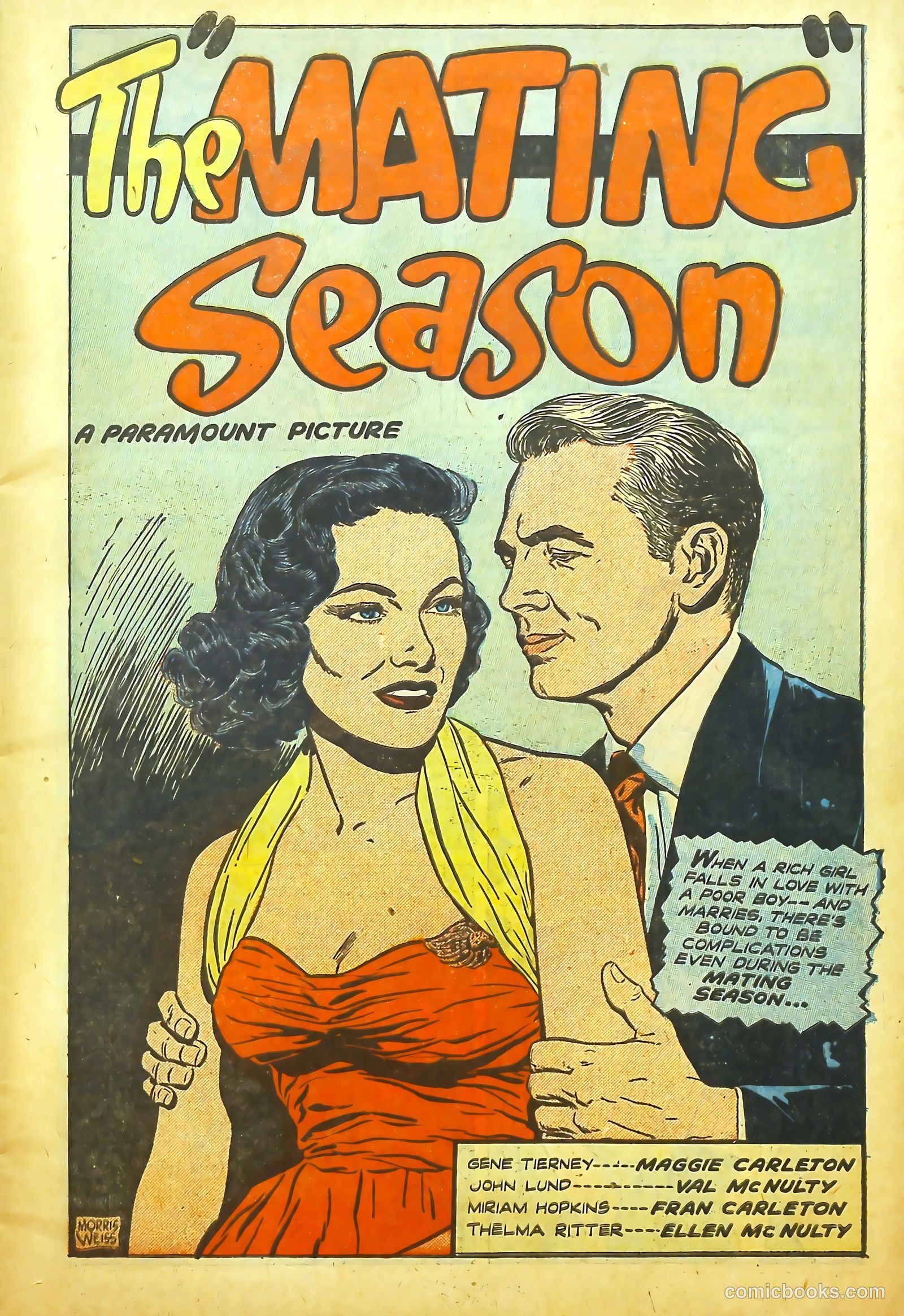 Movie Love #9 (1951) — page 3 of 52