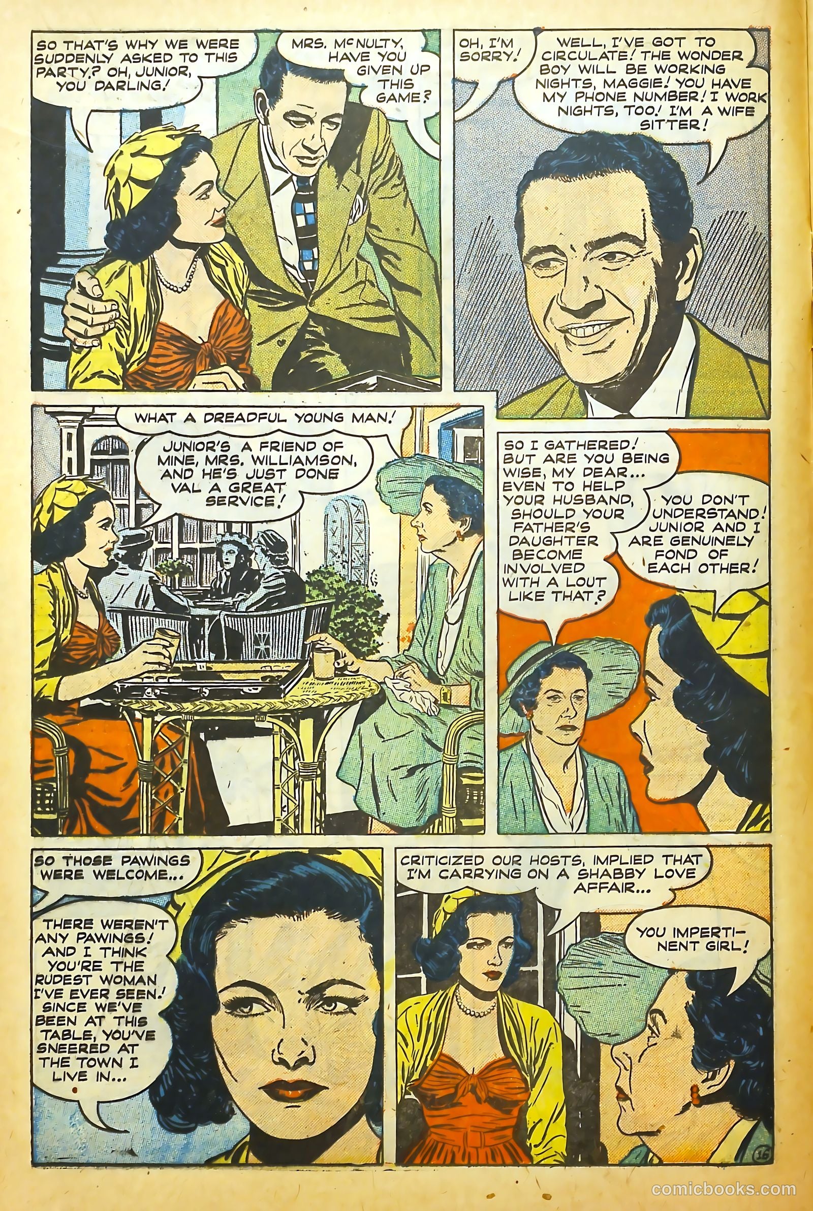Movie Love #9 (1951) — page 18 of 52