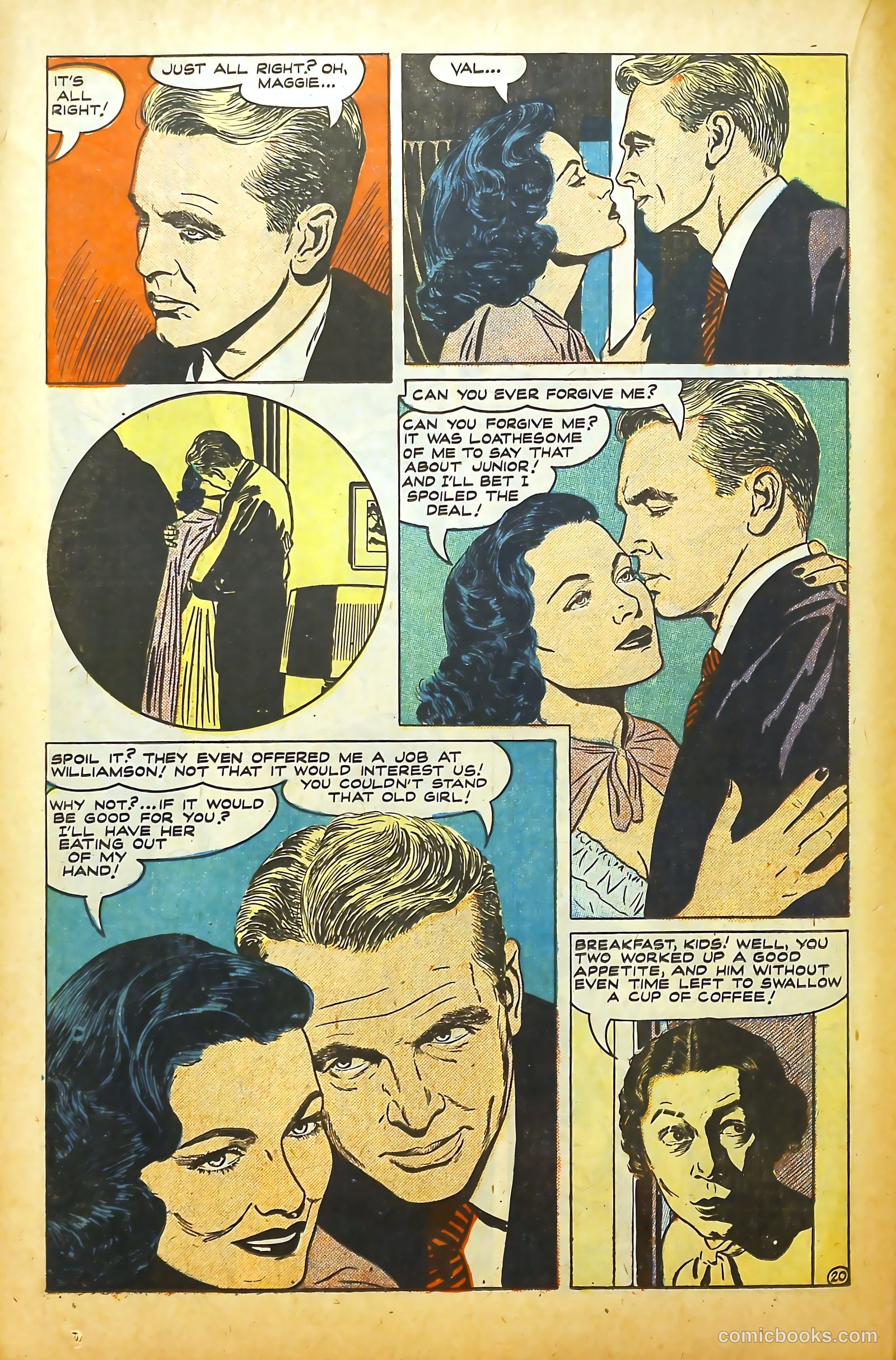 Movie Love #9 (1951) — page 22 of 52