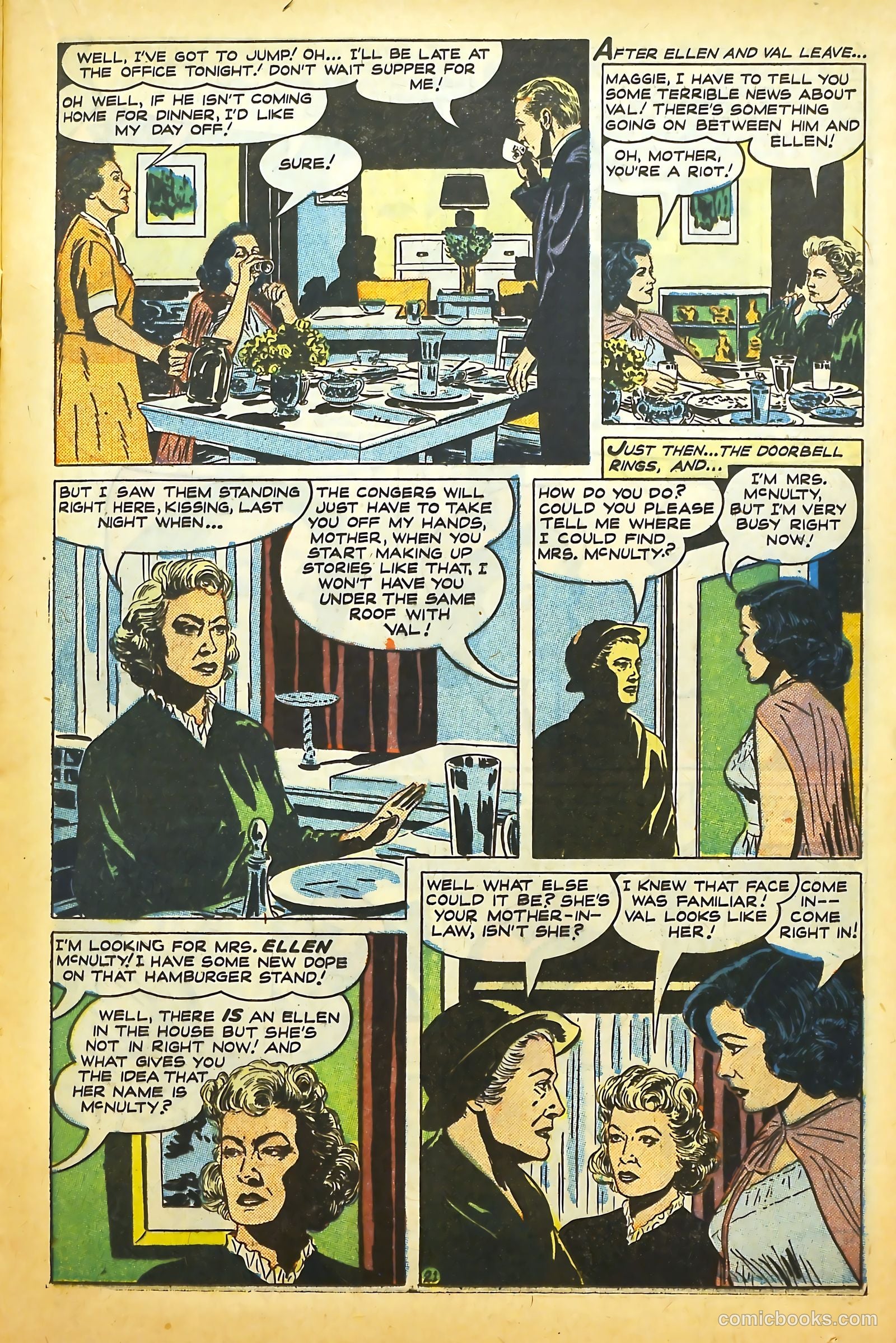 Movie Love #9 (1951) — page 23 of 52