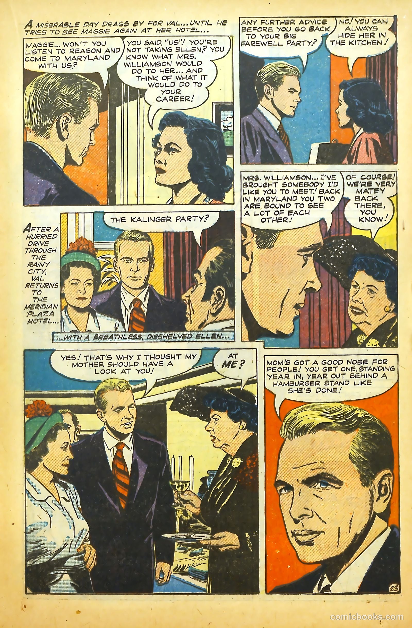 Movie Love #9 (1951) — page 25 of 52