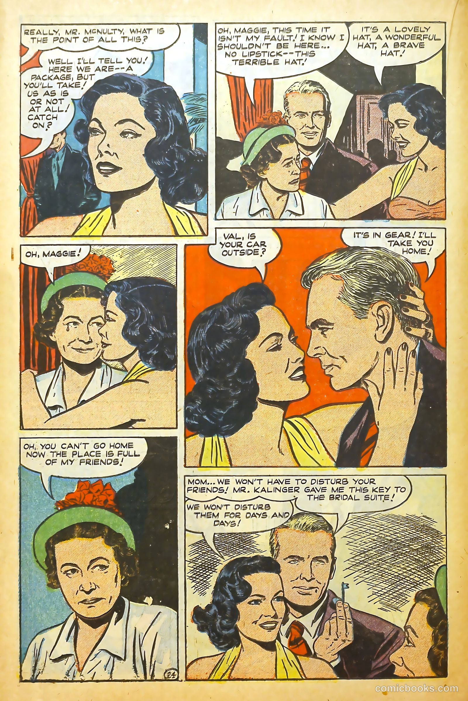 Movie Love #9 (1951) — page 26 of 52