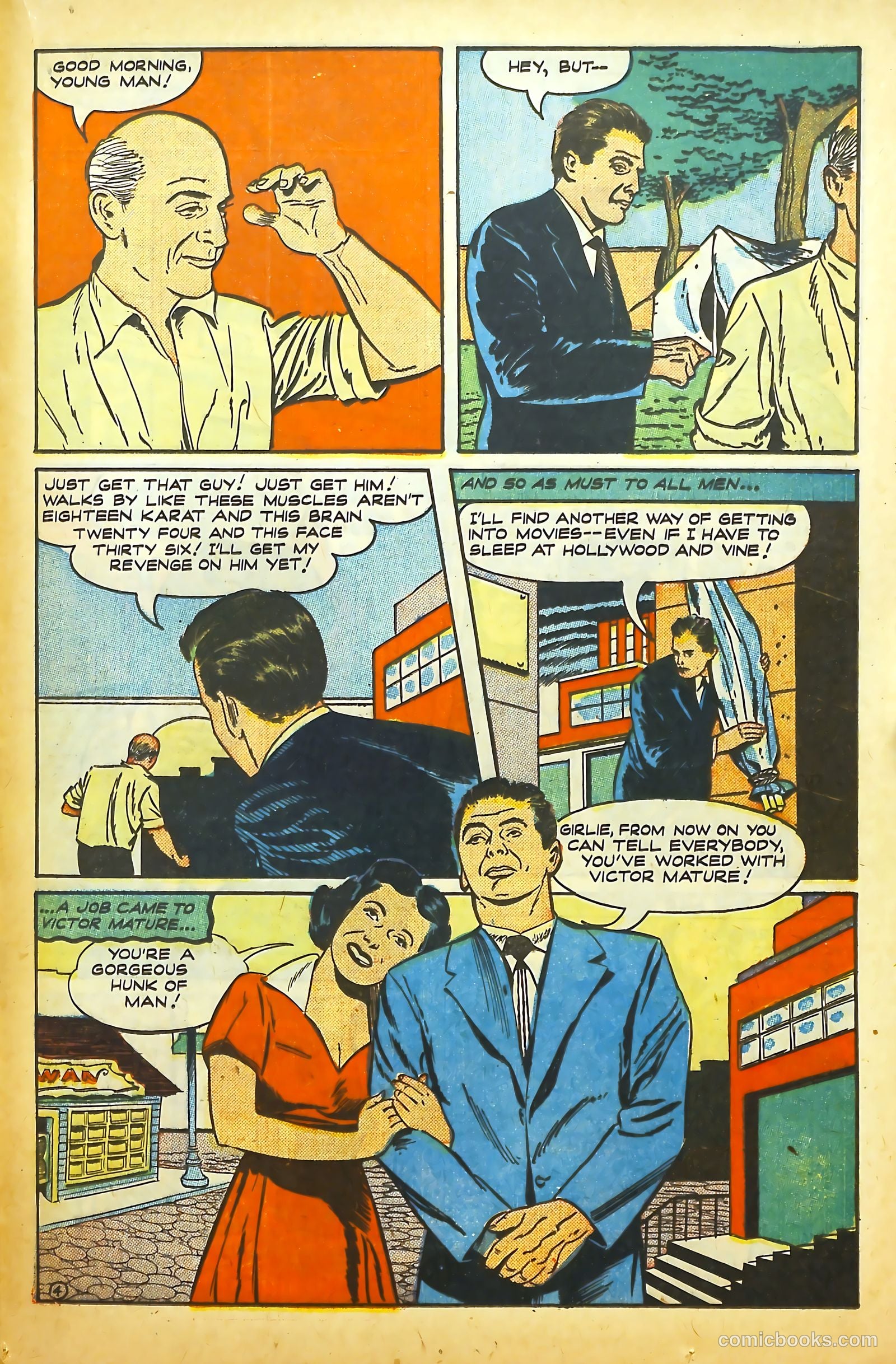 Movie Love #9 (1951) — page 32 of 52