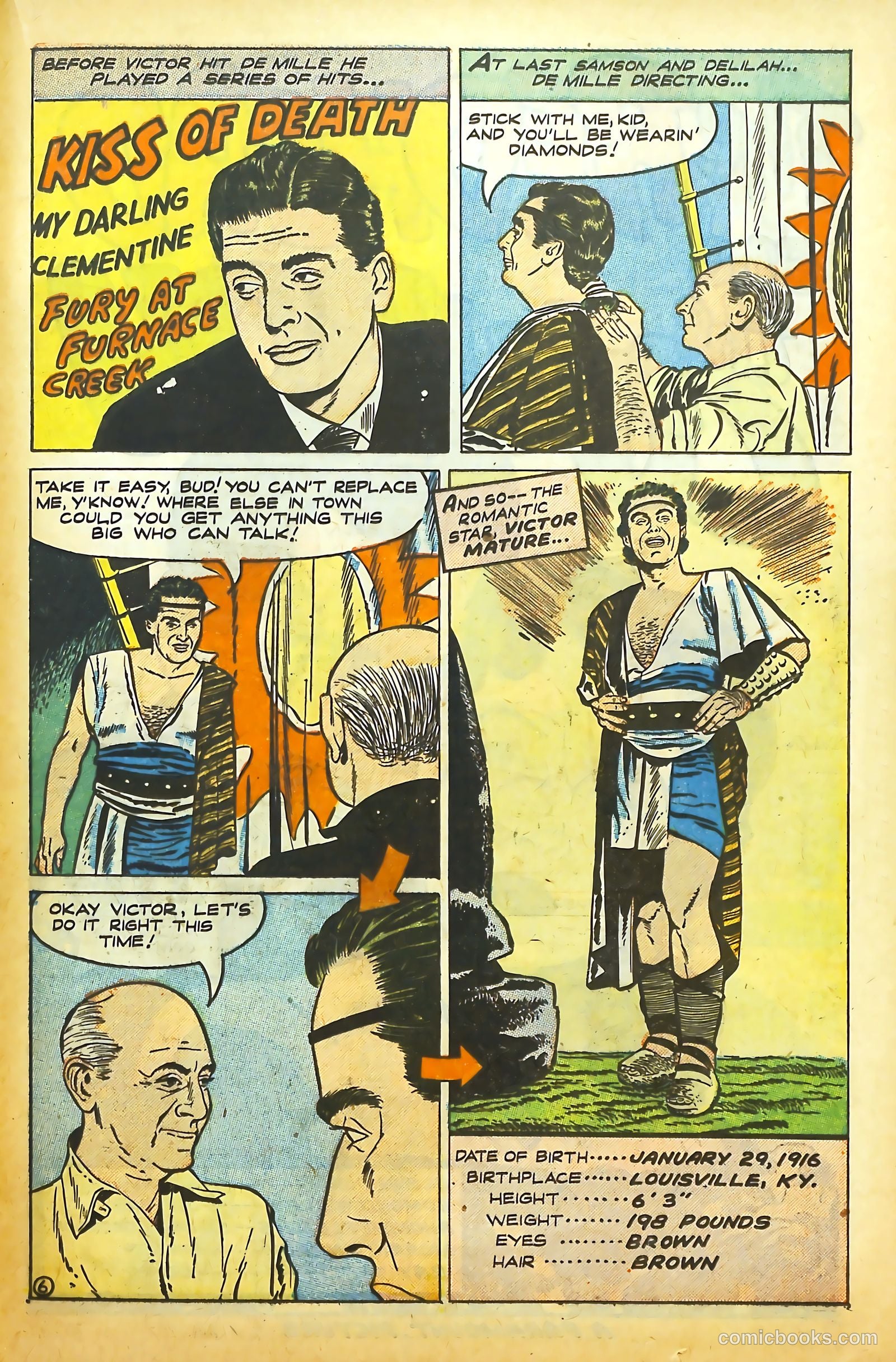 Movie Love #9 (1951) — page 34 of 52