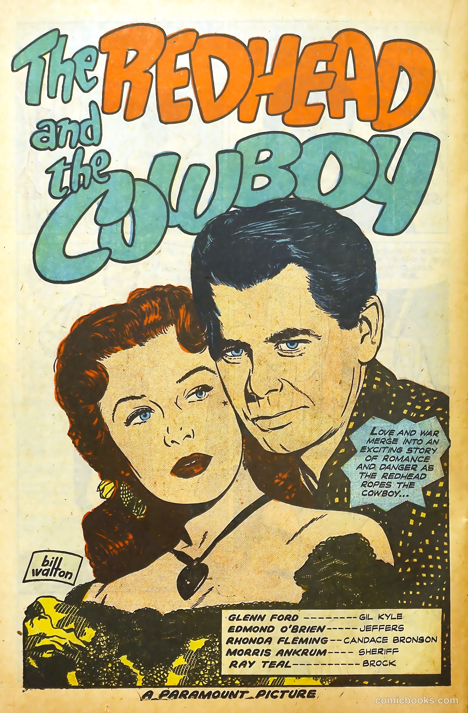 Movie Love #9 (1951) — page 35 of 52