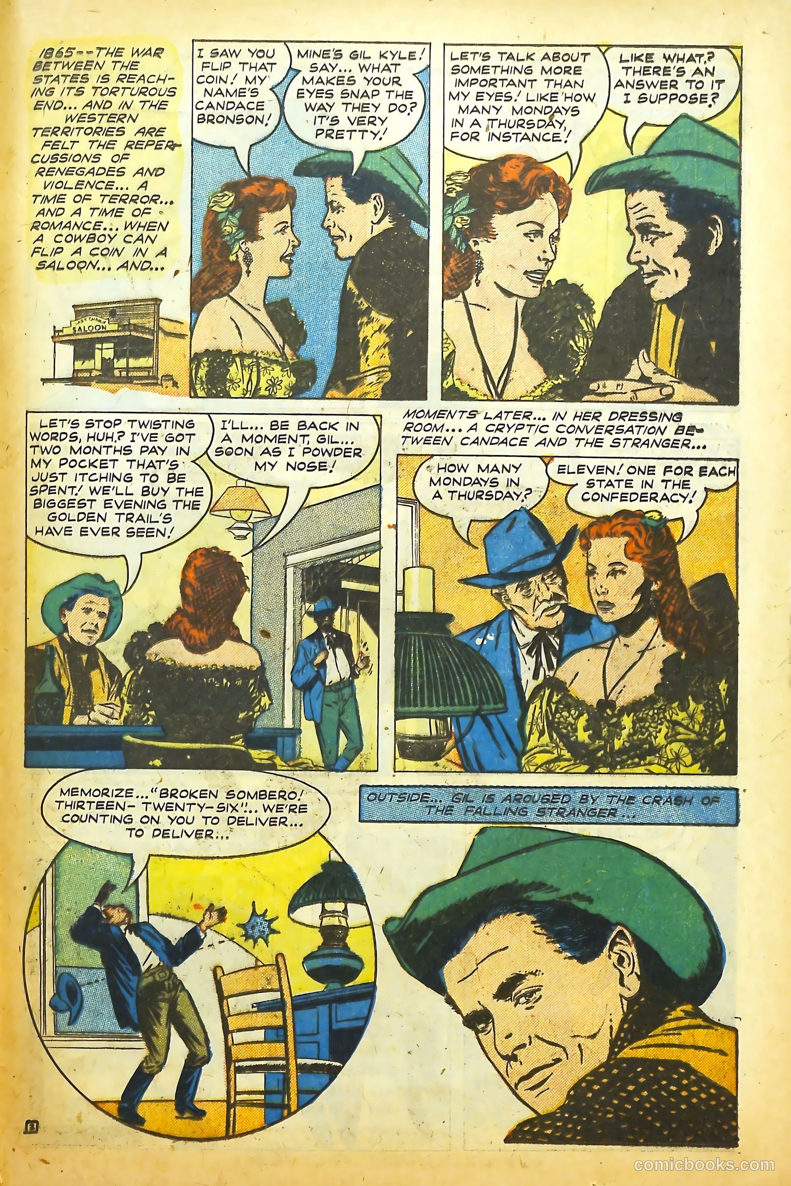 Movie Love #9 (1951) — page 36 of 52