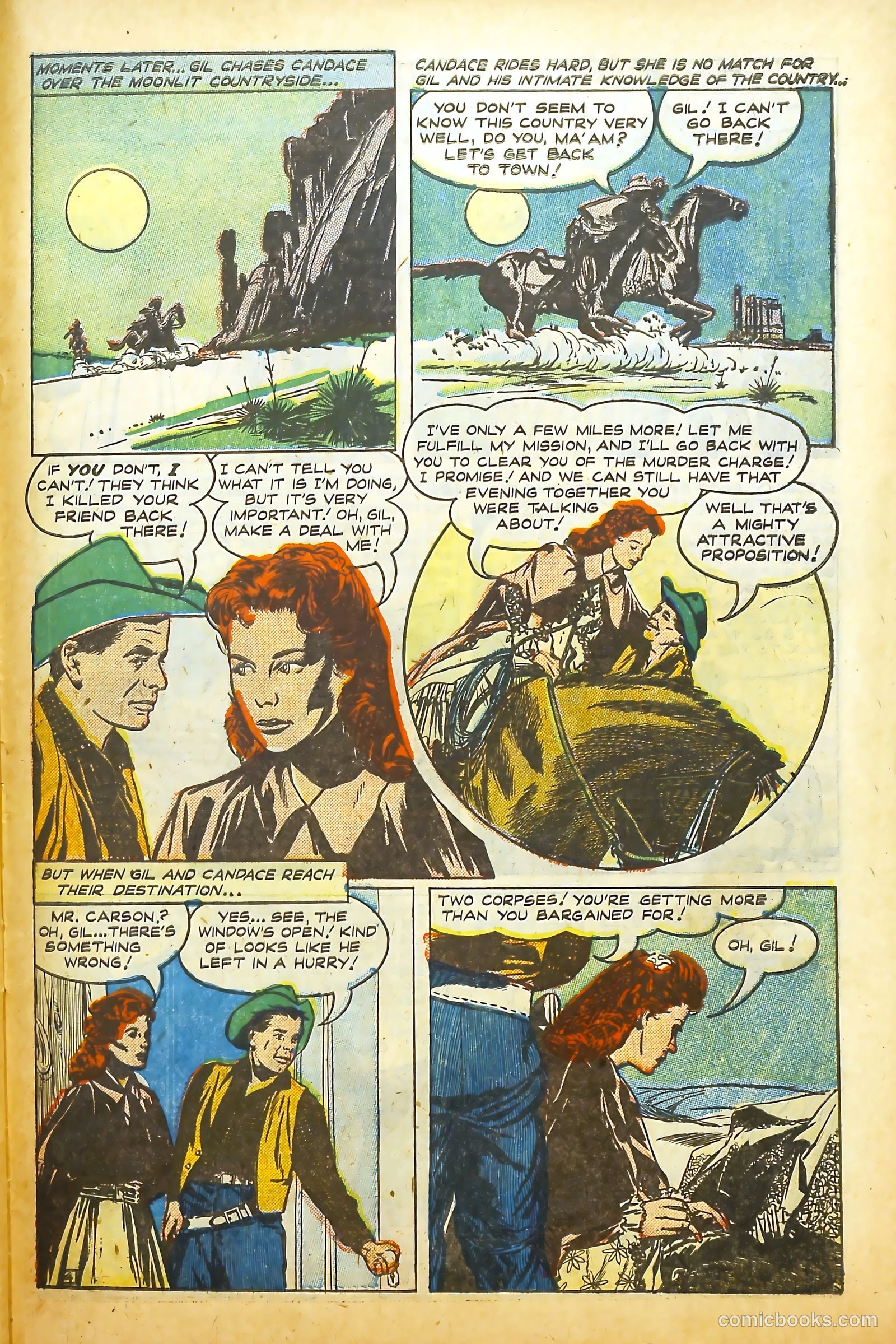 Movie Love #9 (1951) — page 38 of 52