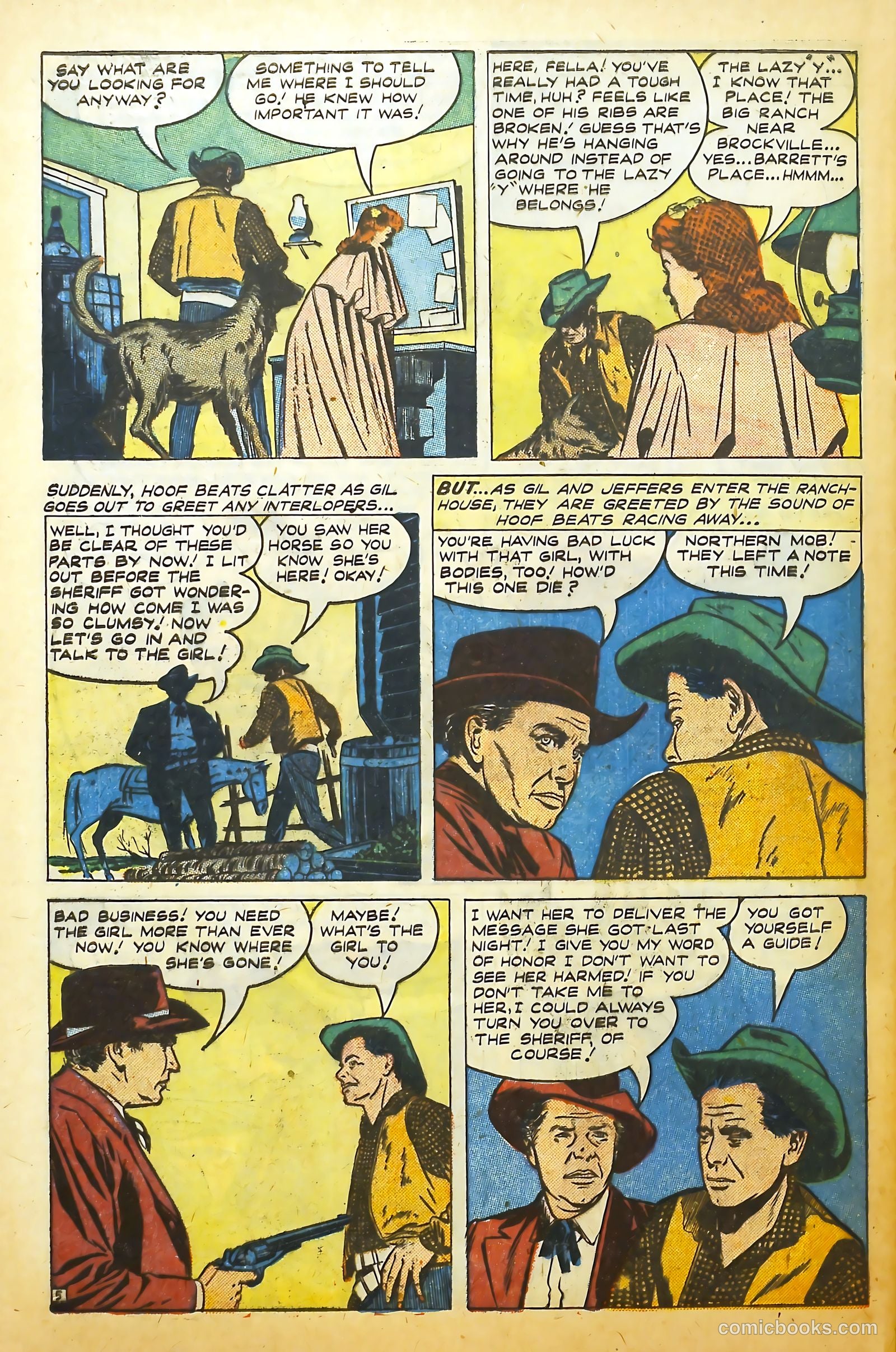 Movie Love #9 (1951) — page 39 of 52