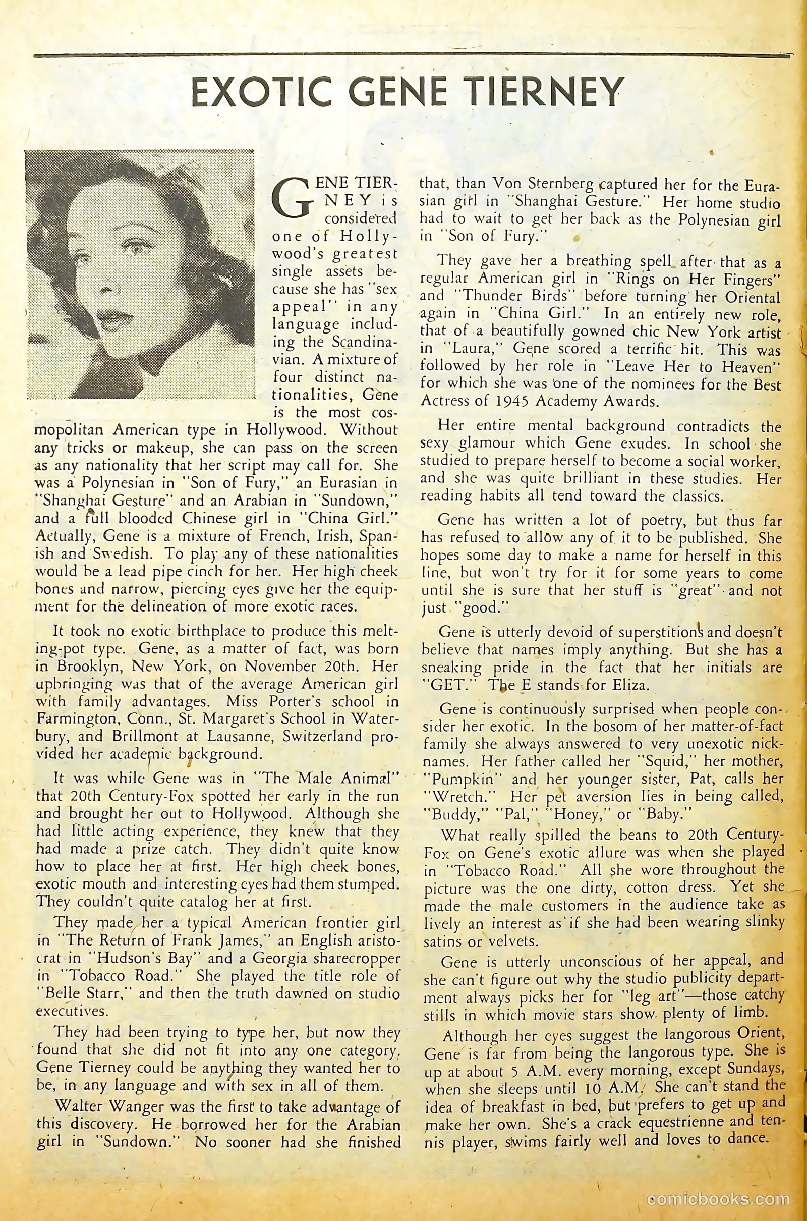 Movie Love #9 (1951) — page 47 of 52