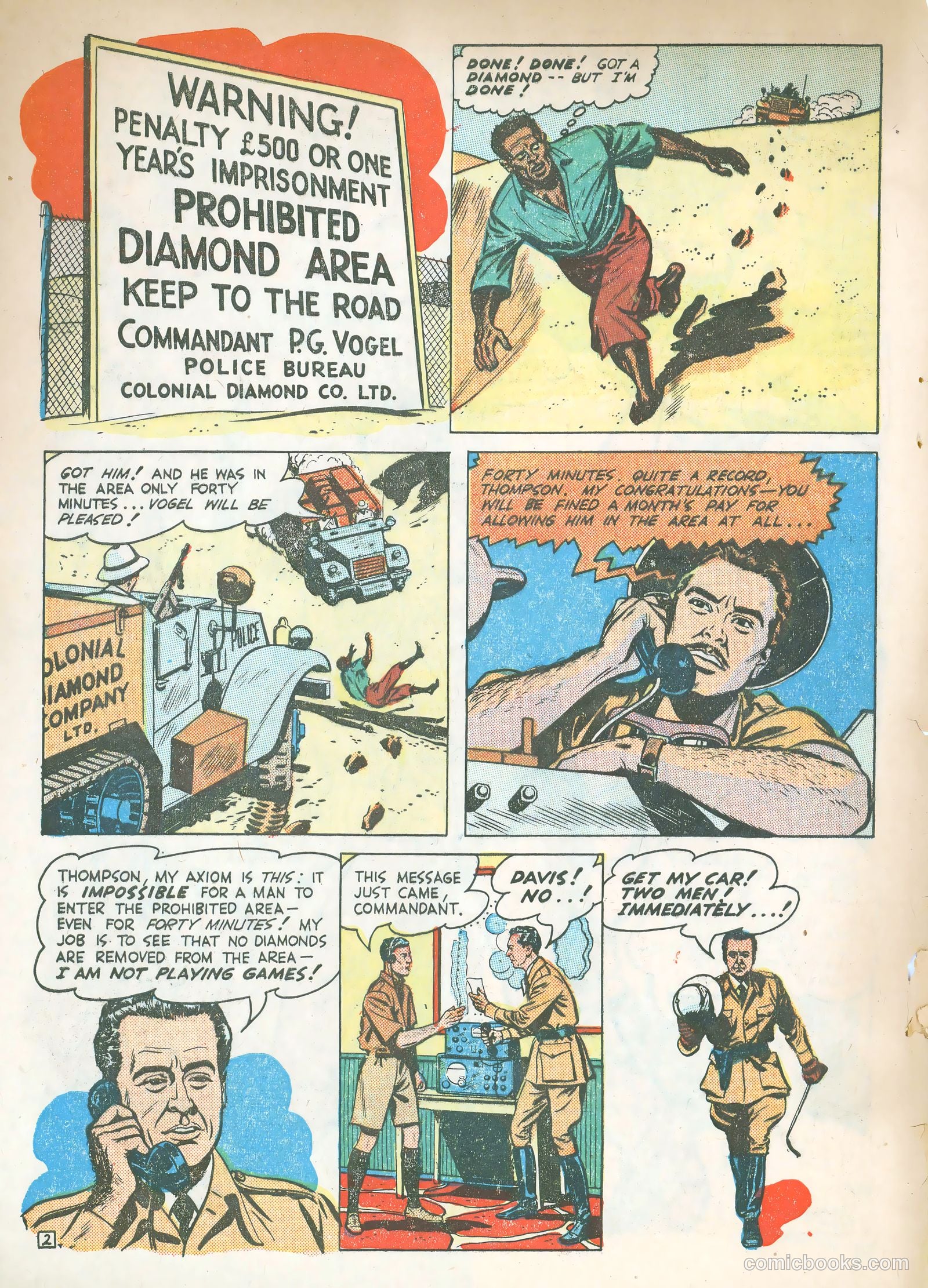 Movie Thrillers #1 (1949) — page 5 of 37
