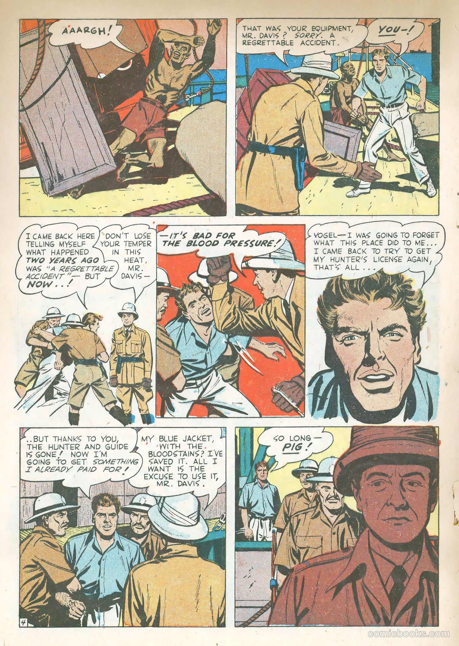 Movie Thrillers #1 (1949) — page 7 of 37