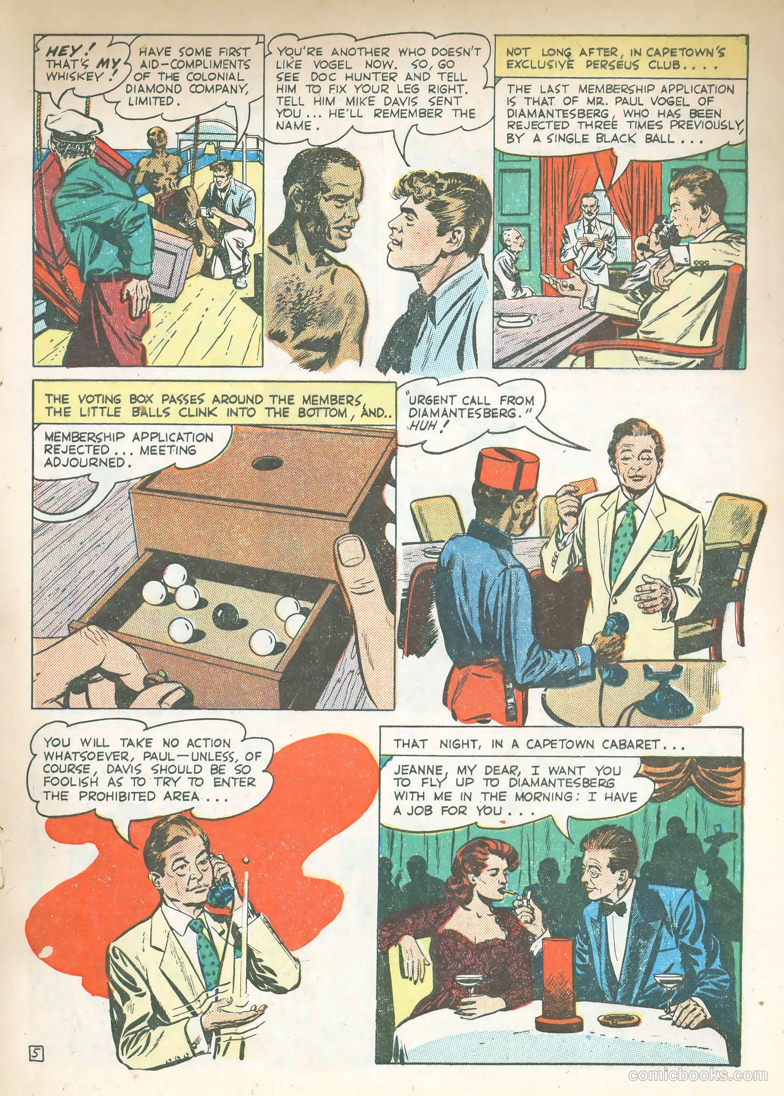 Movie Thrillers #1 (1949) — page 8 of 37