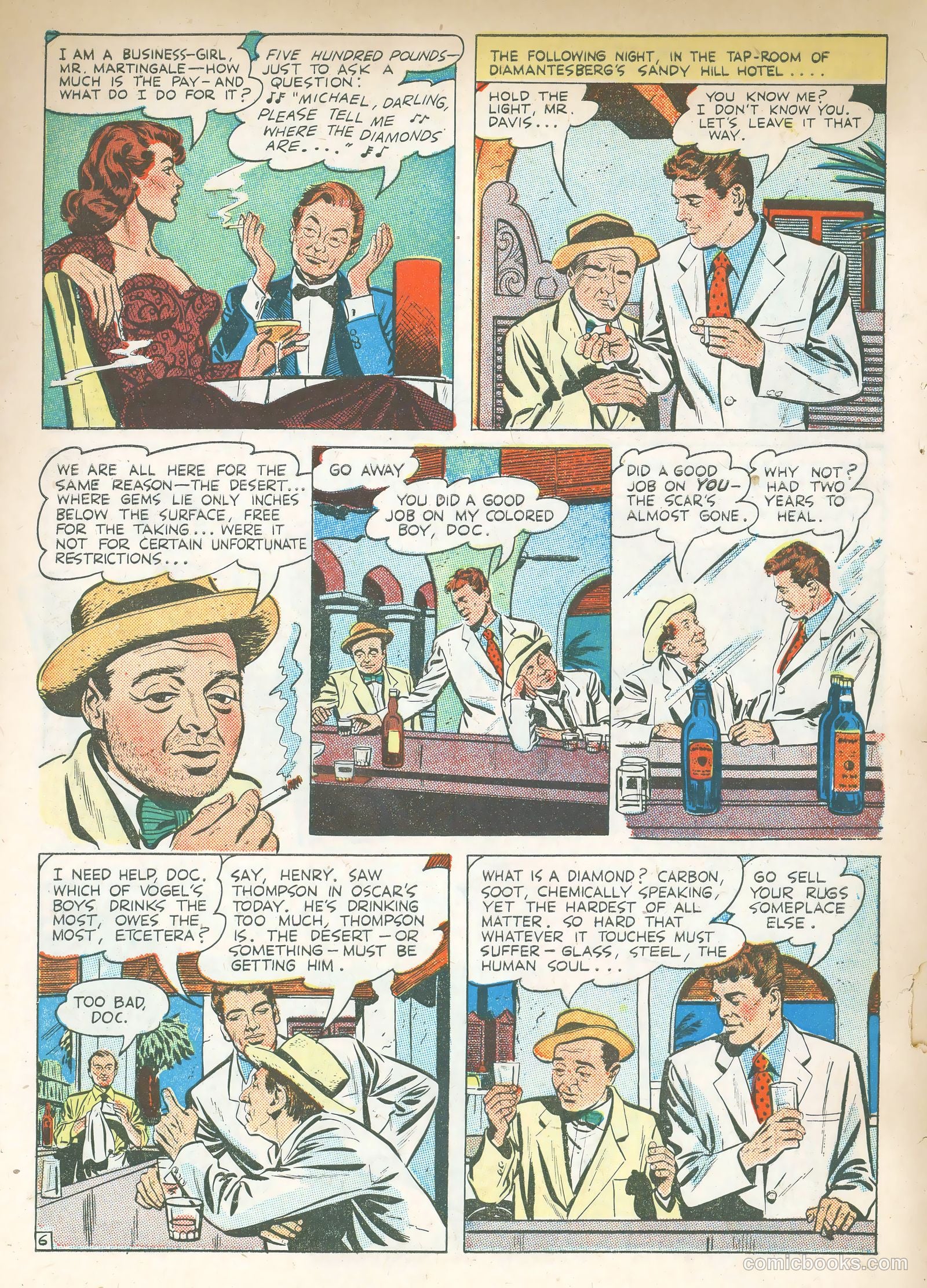 Movie Thrillers #1 (1949) — page 9 of 37