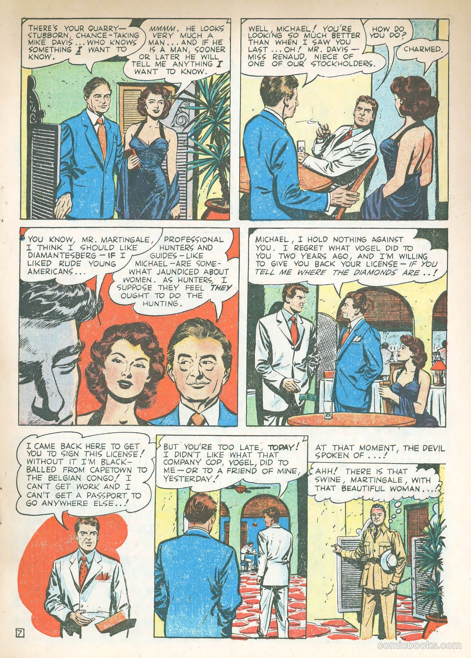 Movie Thrillers #1 (1949) — page 10 of 37