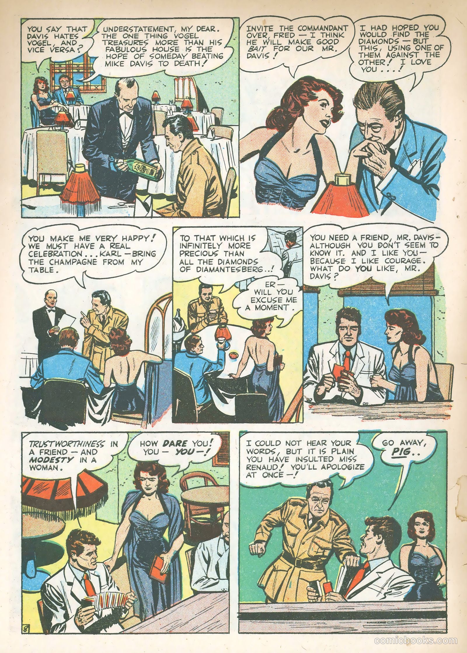 Movie Thrillers #1 (1949) — page 11 of 37