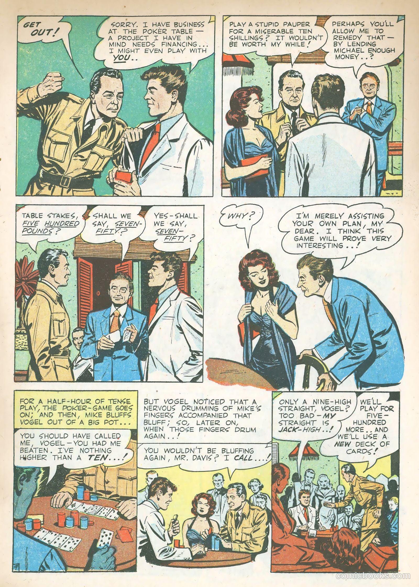 Movie Thrillers #1 (1949) — page 12 of 37