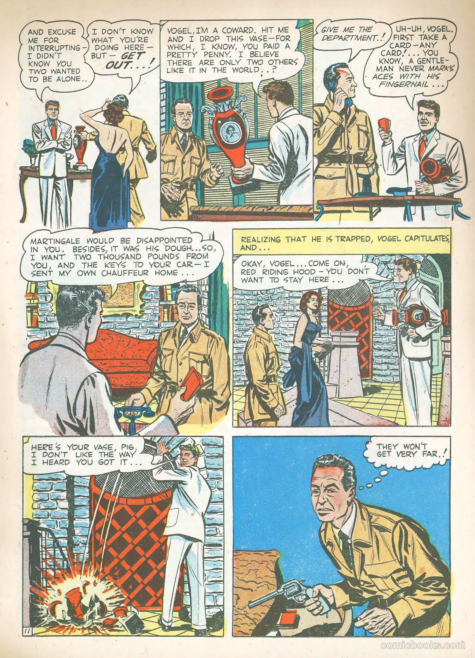 Movie Thrillers #1 (1949) — page 14 of 37