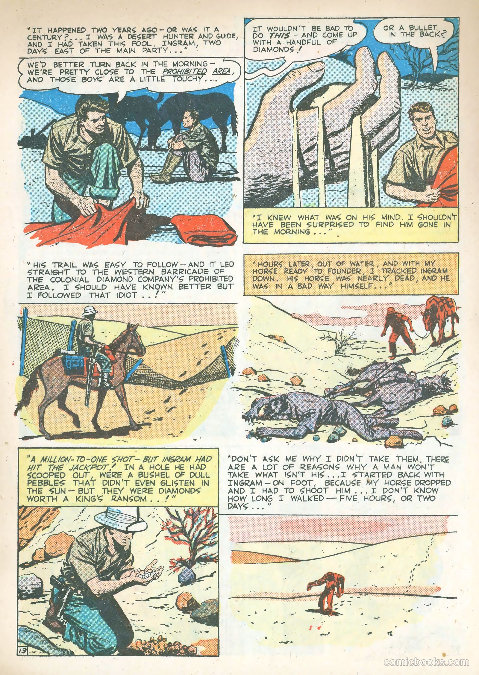 Movie Thrillers #1 (1949) — page 16 of 37