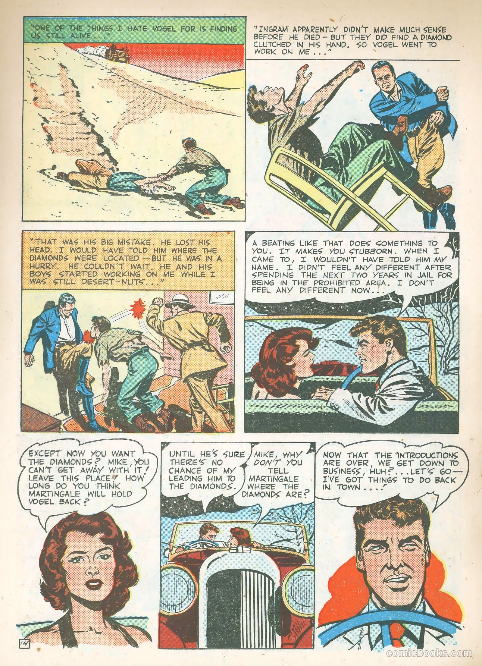 Movie Thrillers #1 (1949) — page 17 of 37