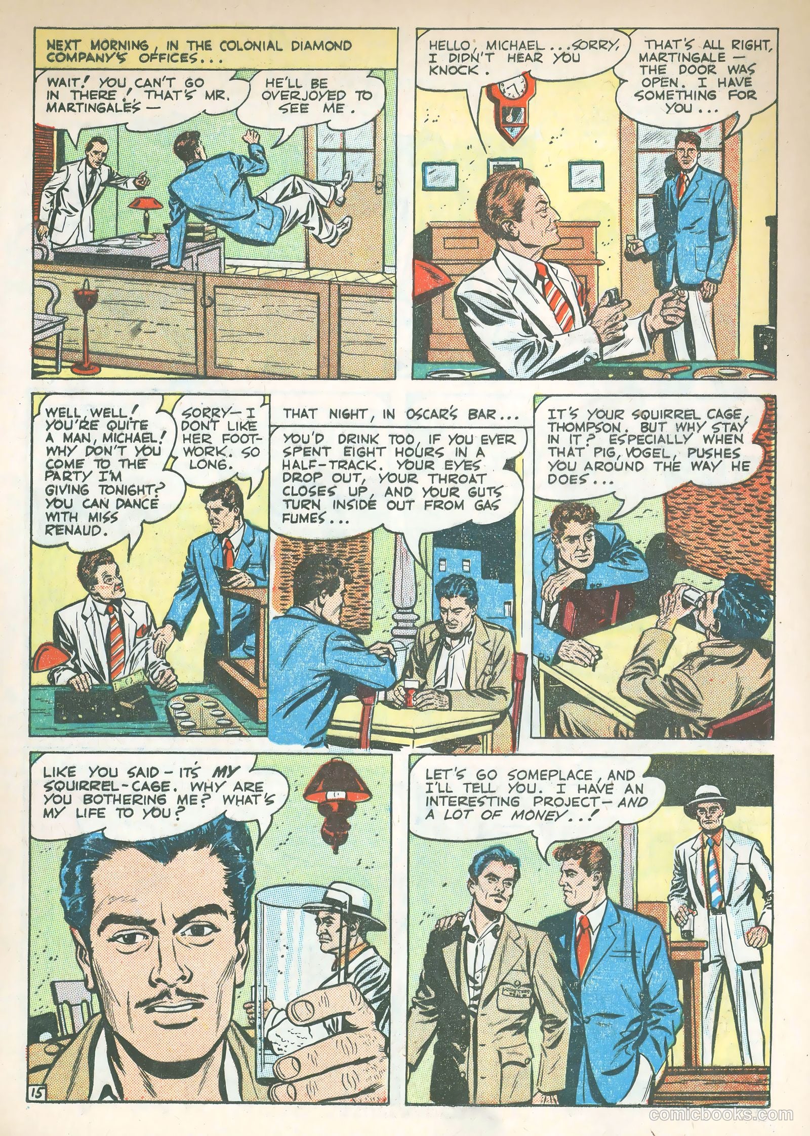 Movie Thrillers #1 (1949) — page 18 of 37