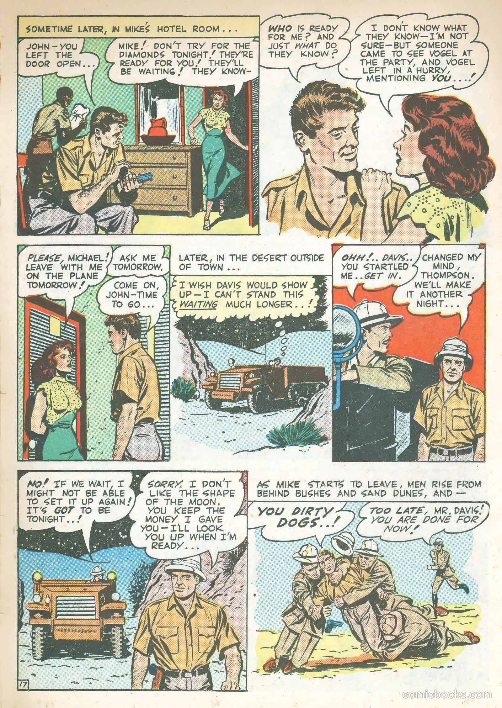 Movie Thrillers #1 (1949) — page 20 of 37
