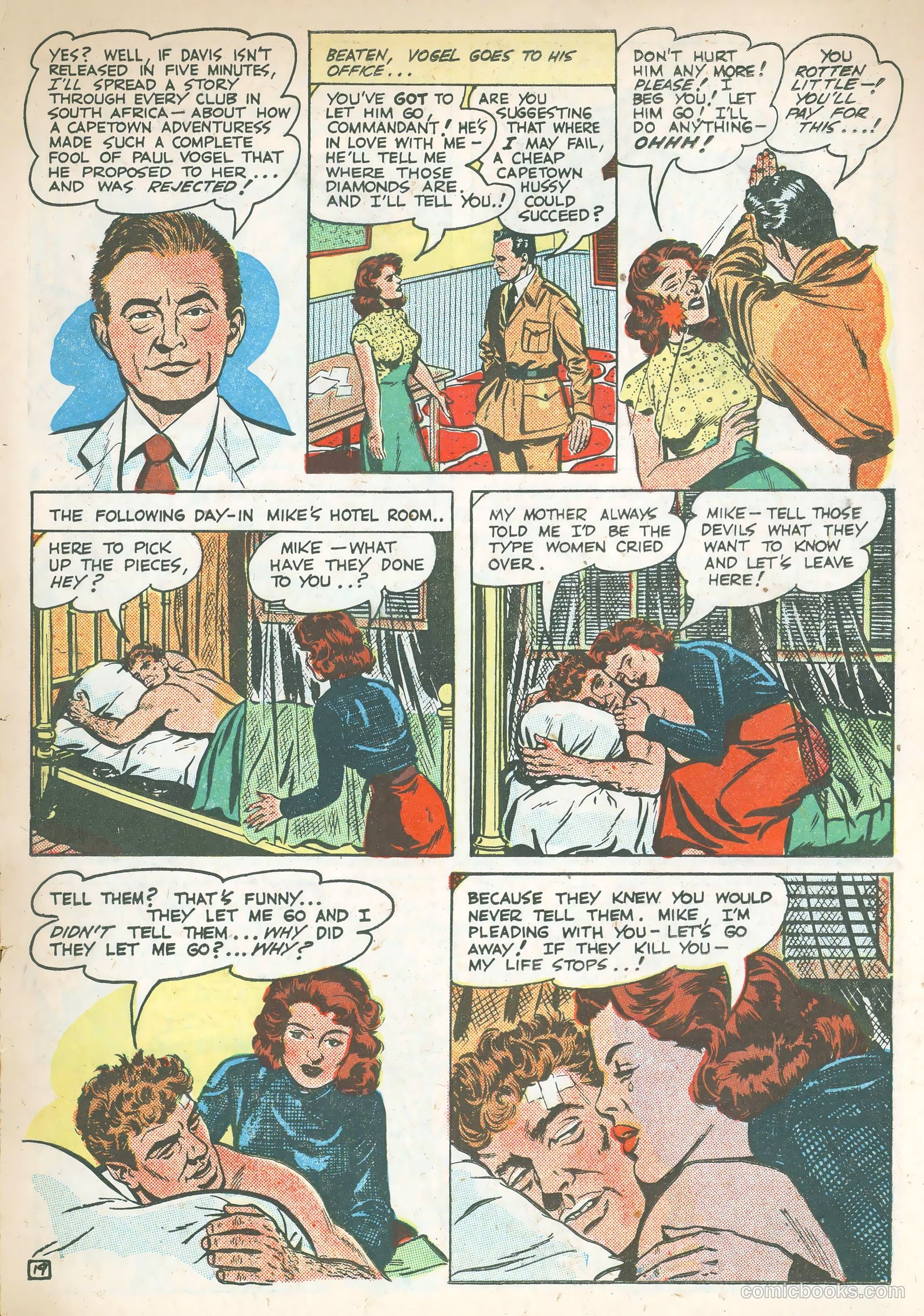 Movie Thrillers #1 (1949) — page 22 of 37