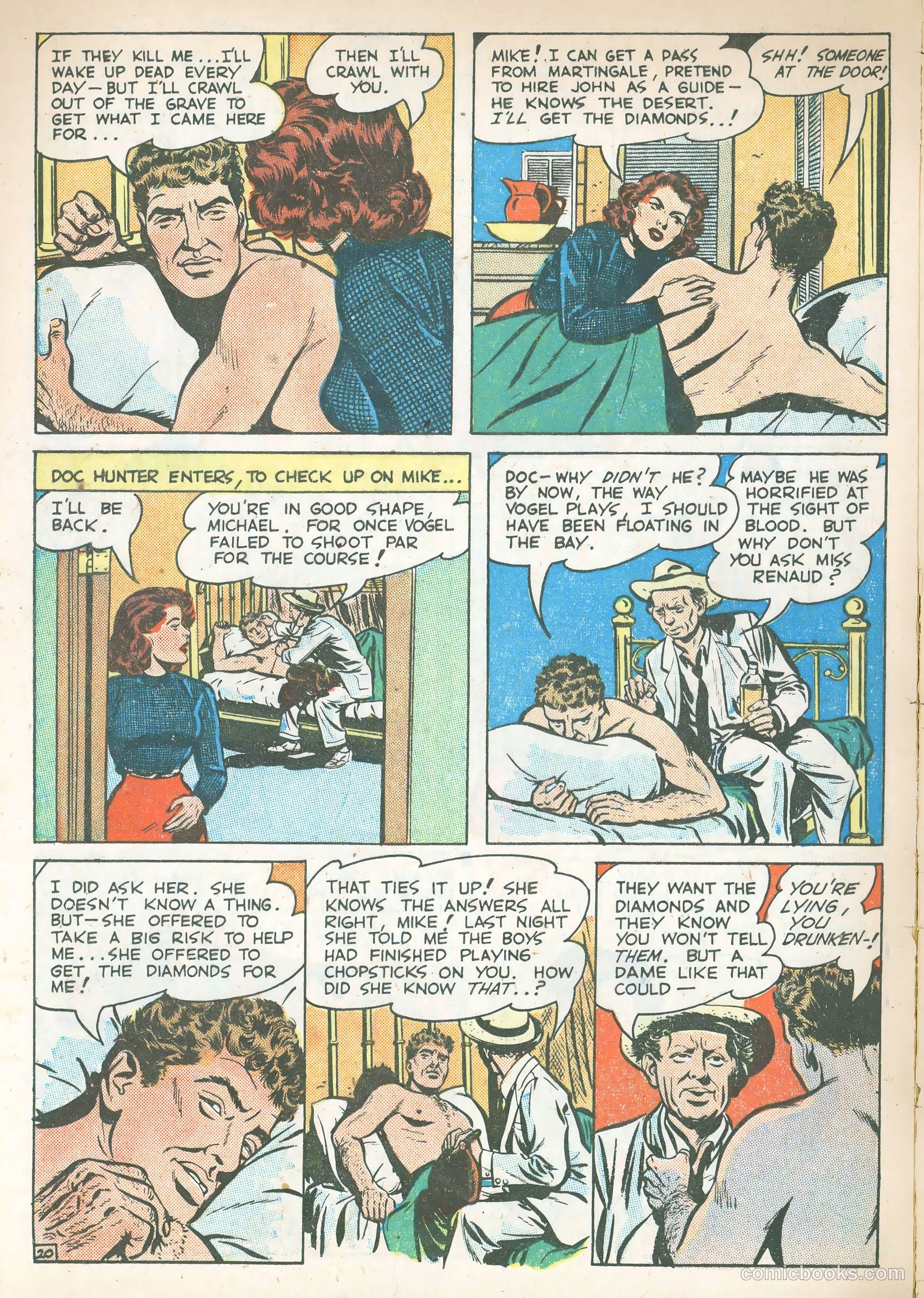 Movie Thrillers #1 (1949) — page 23 of 37