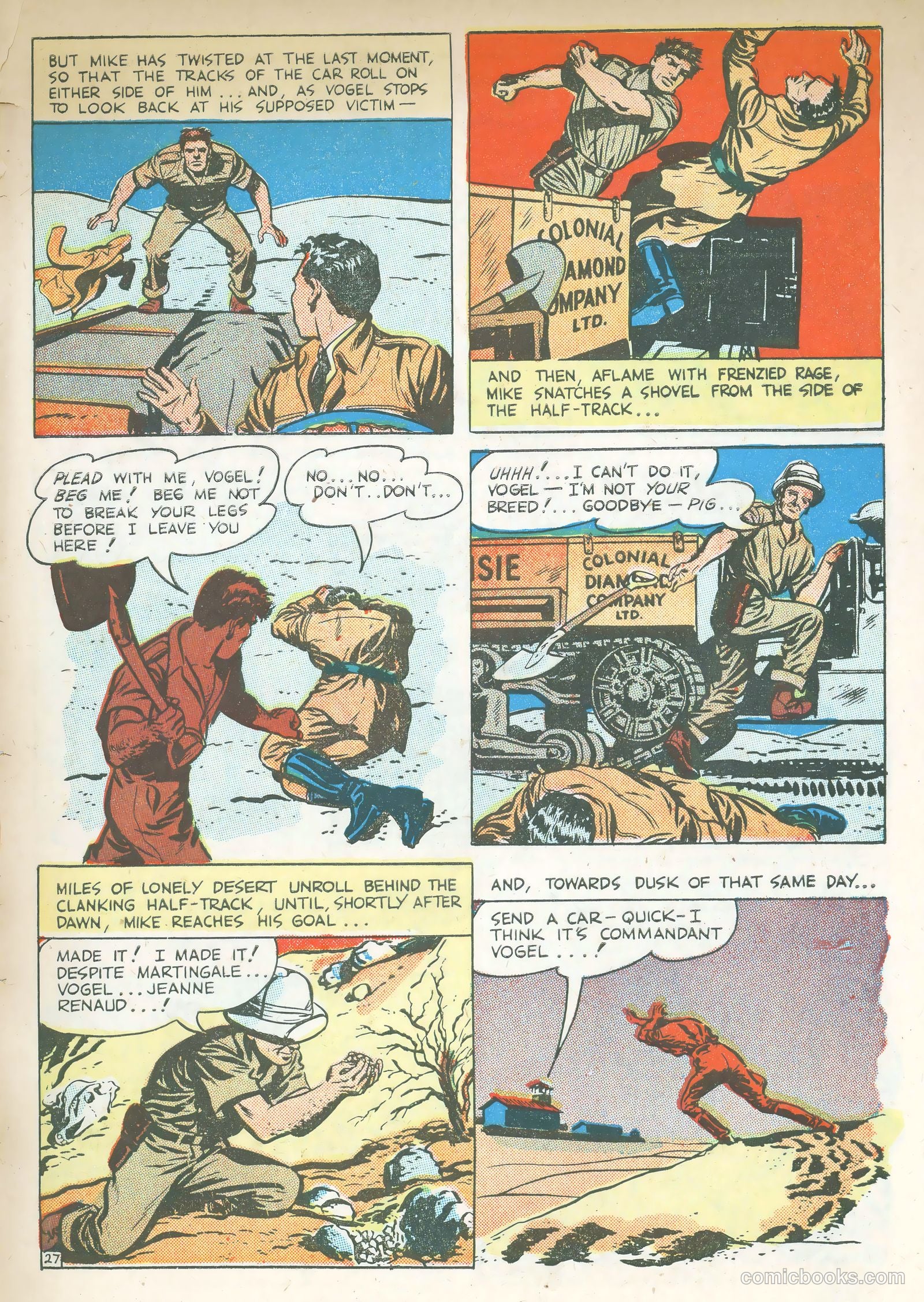 Movie Thrillers #1 (1949) — page 30 of 37