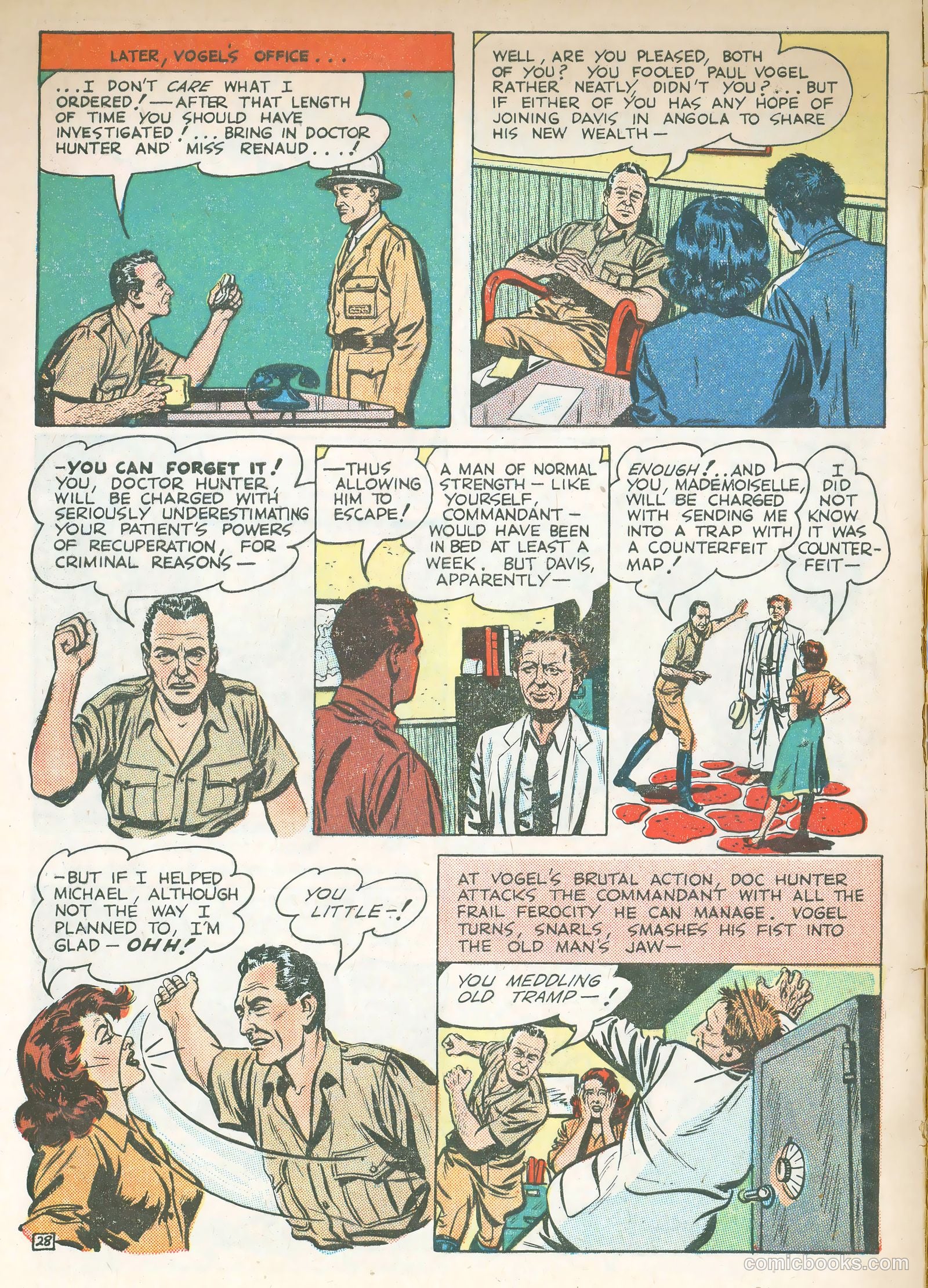 Movie Thrillers #1 (1949) — page 31 of 37