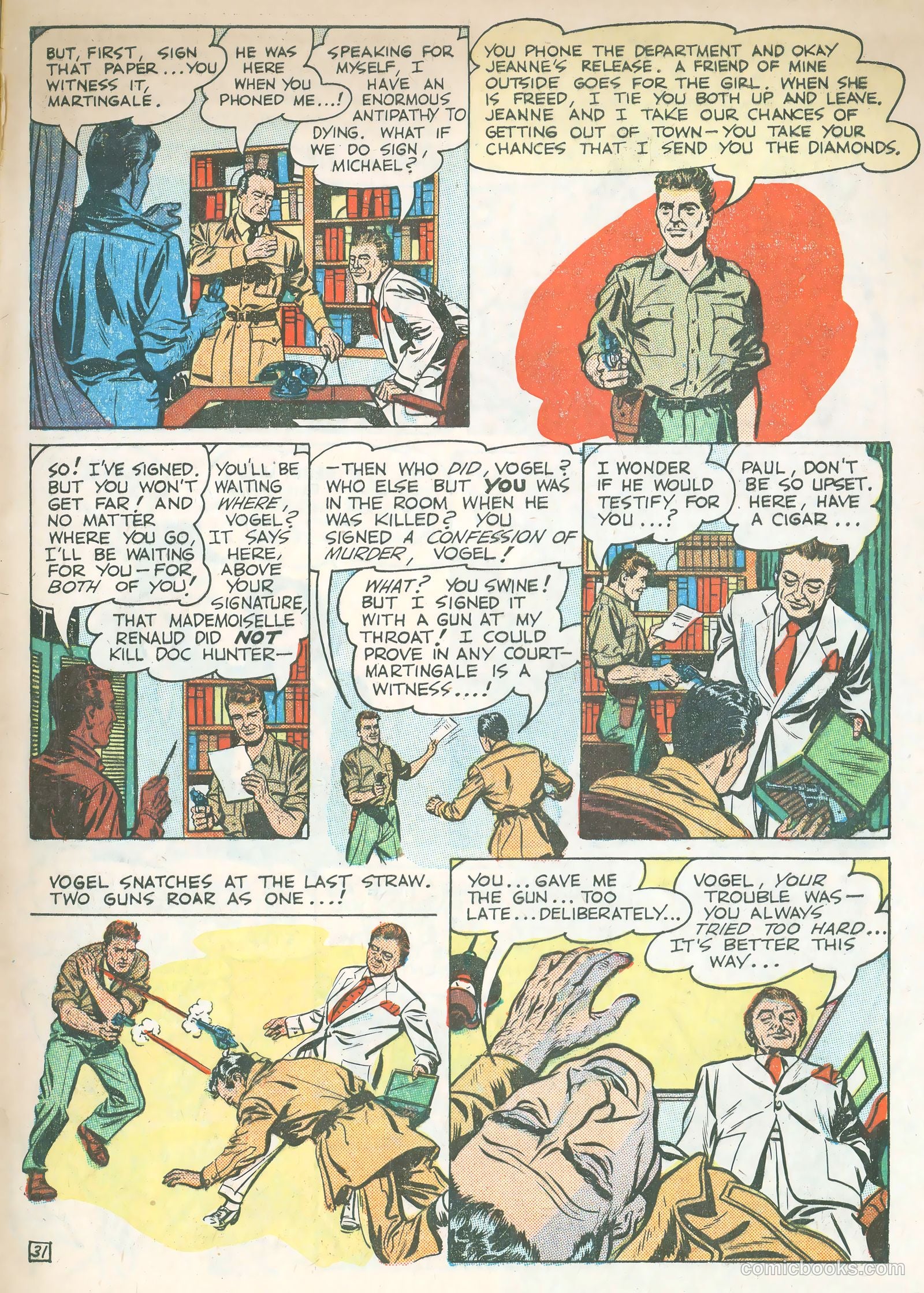 Movie Thrillers #1 (1949) — page 34 of 37